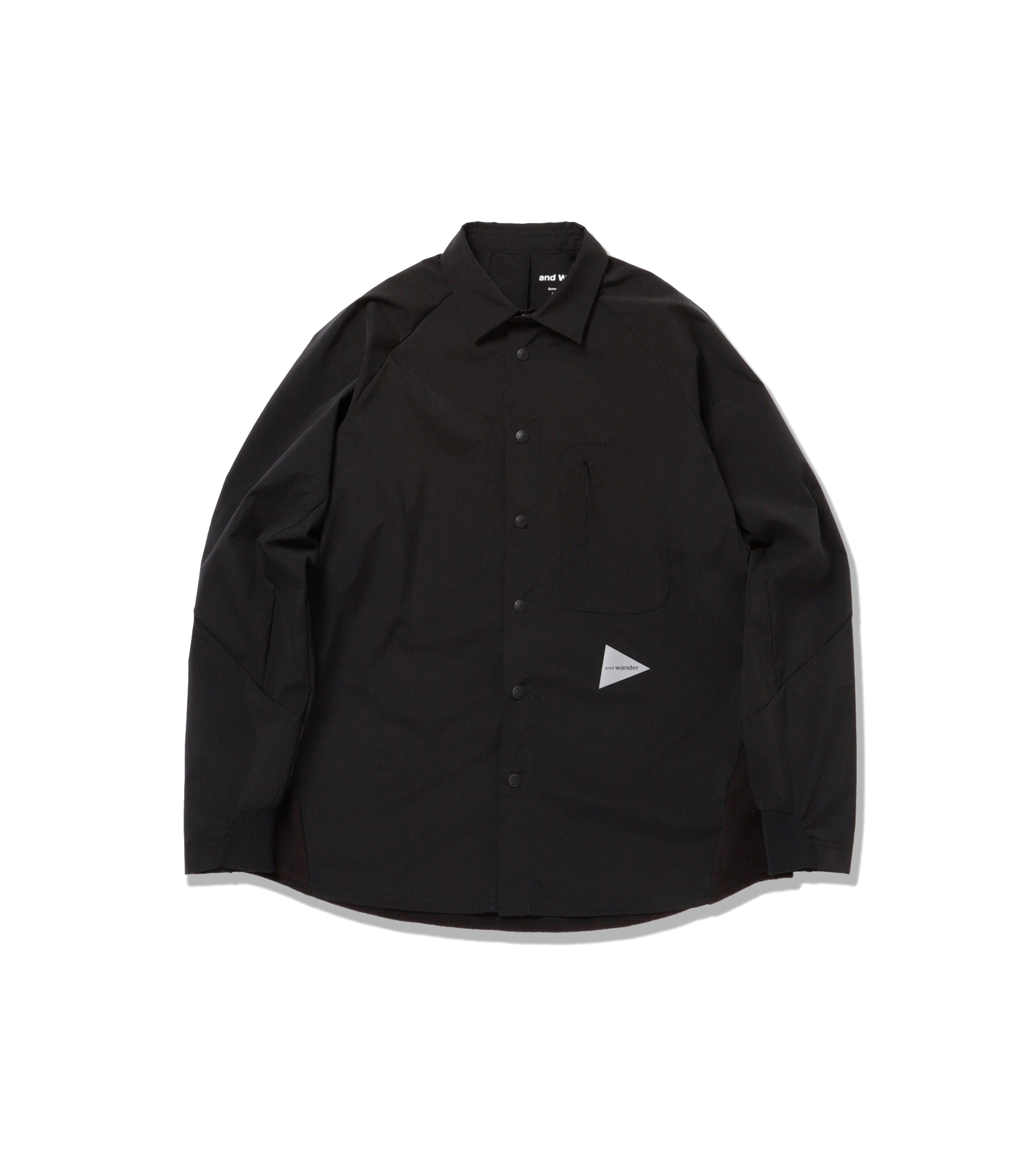 Fleece Base Long Sleeve Shirt - Black
