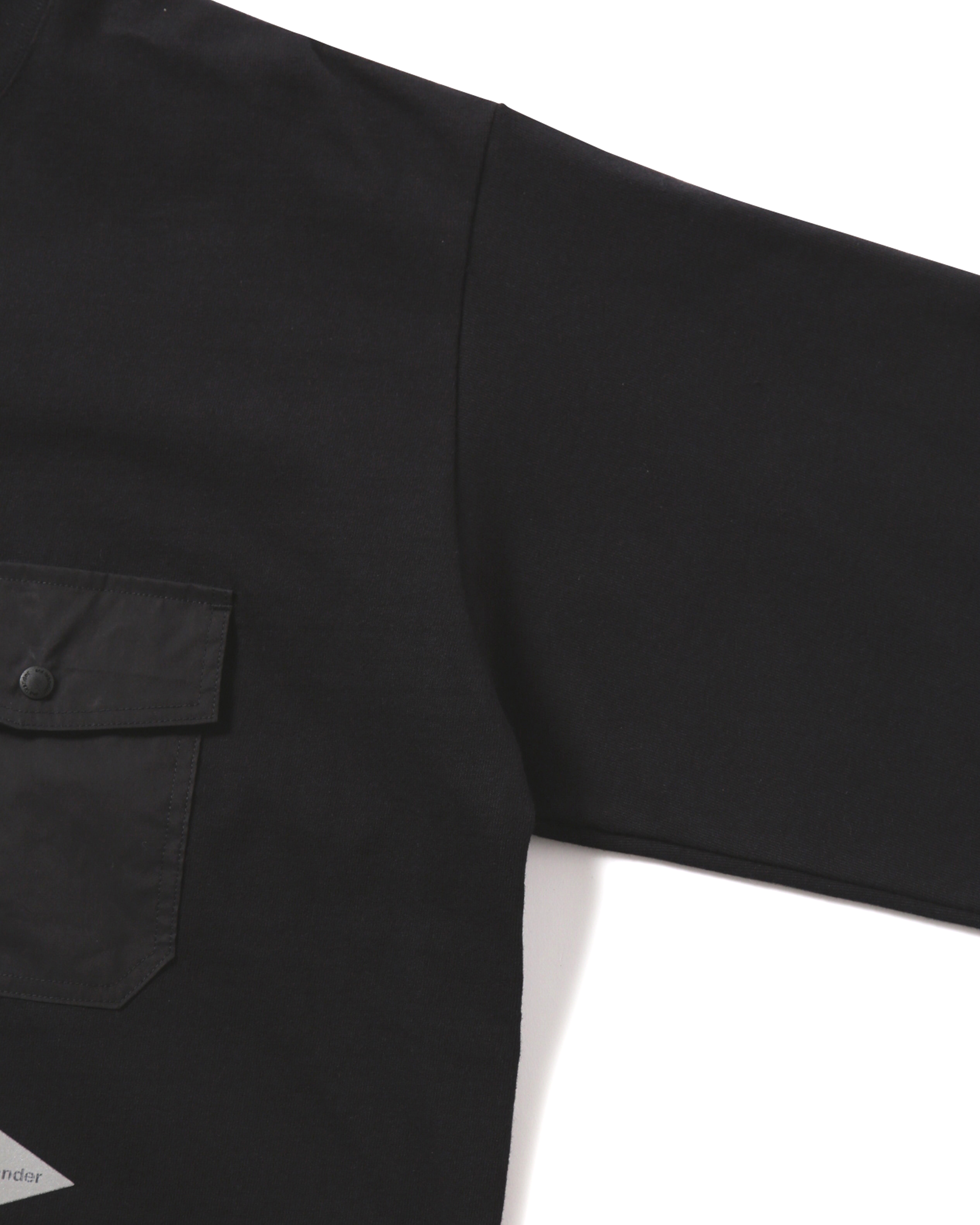 Heavy Cotton Pocket HS T-shirt - Black