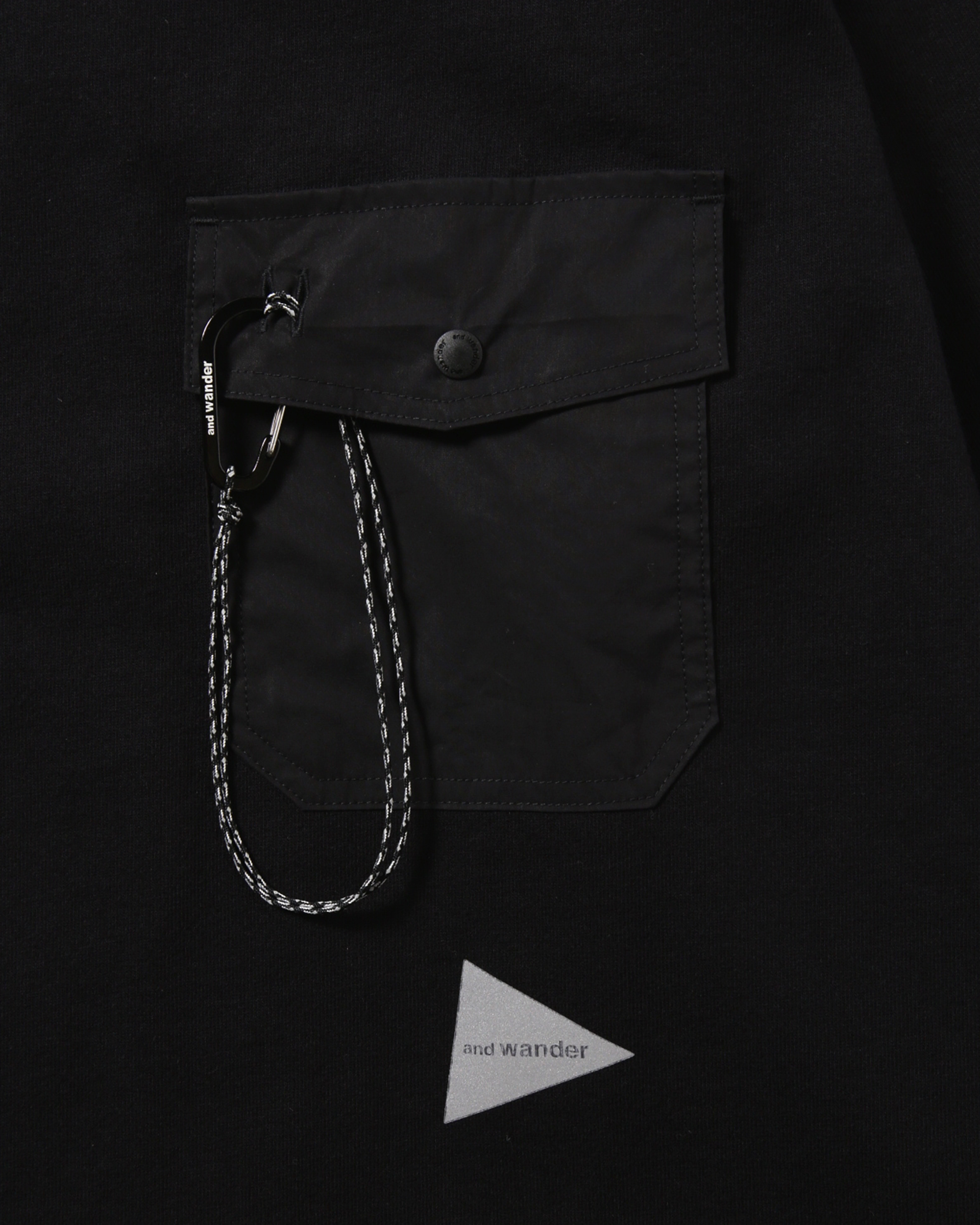 Heavy Cotton Pocket HS T-shirt - Black