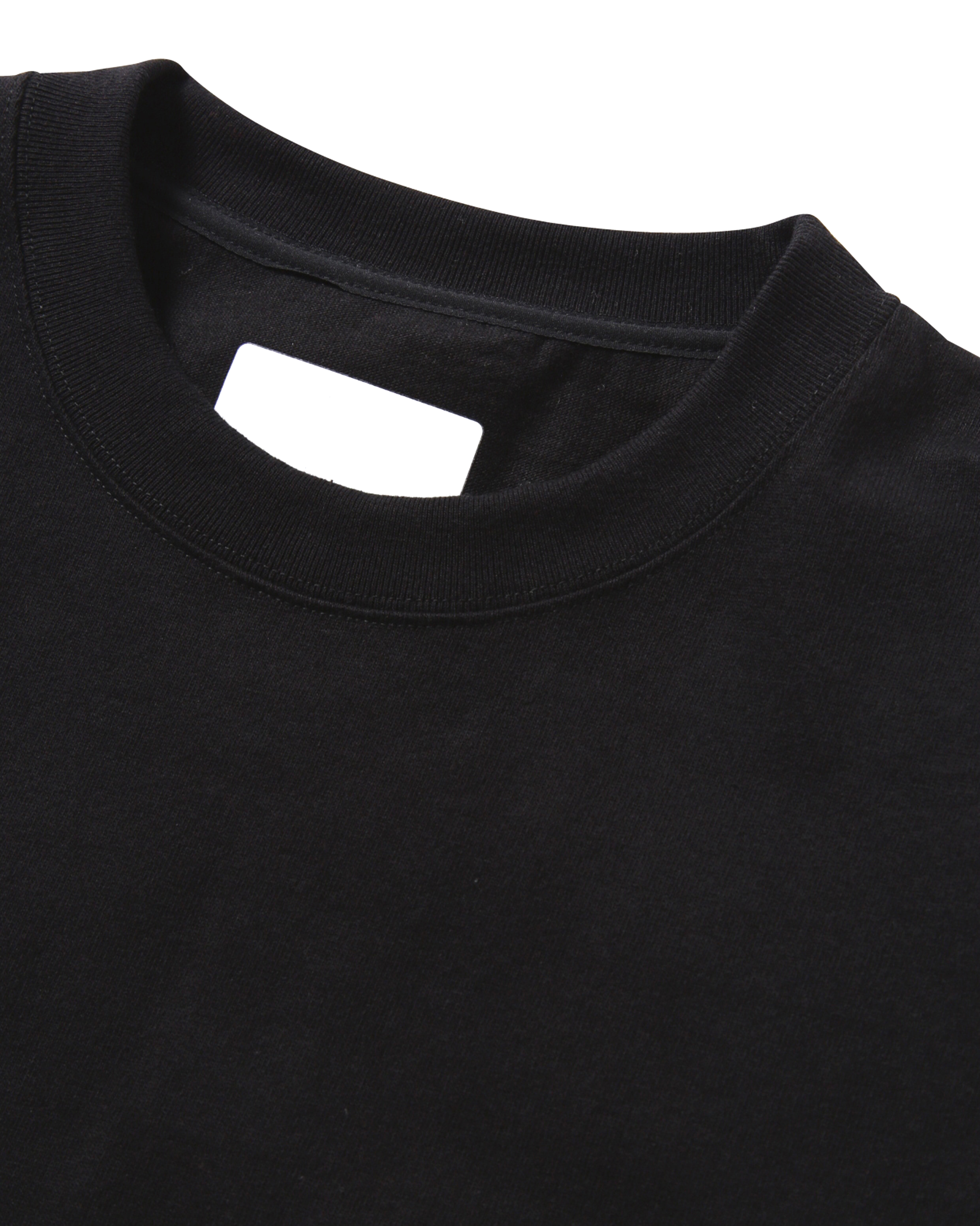 Heavy Cotton Pocket HS T-shirt - Black