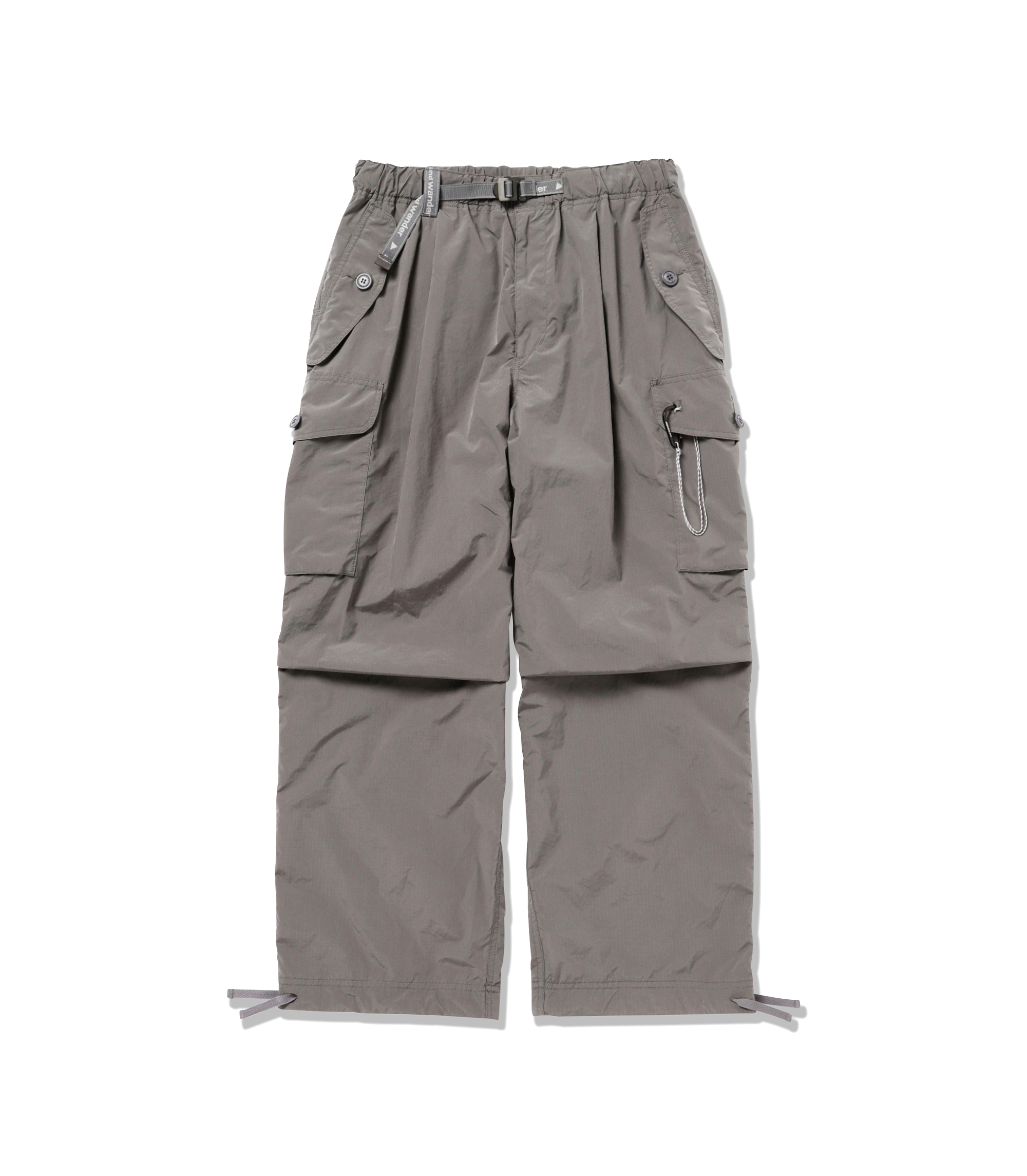 Oversized Cargo Pants - Grey