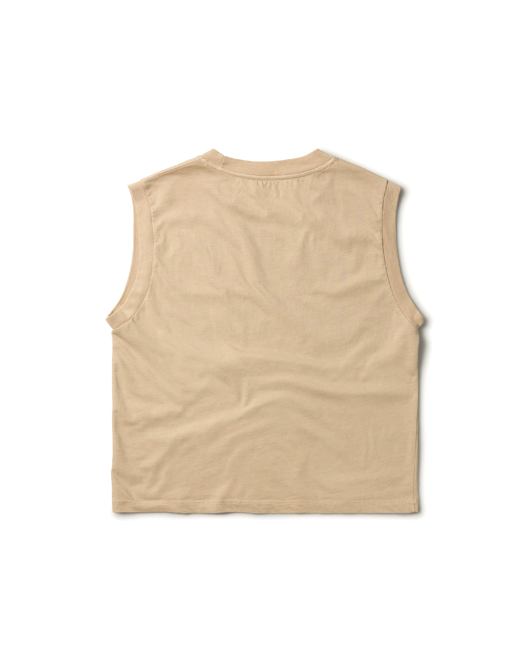 Jadoro Aries Shrunken Vest - Beige