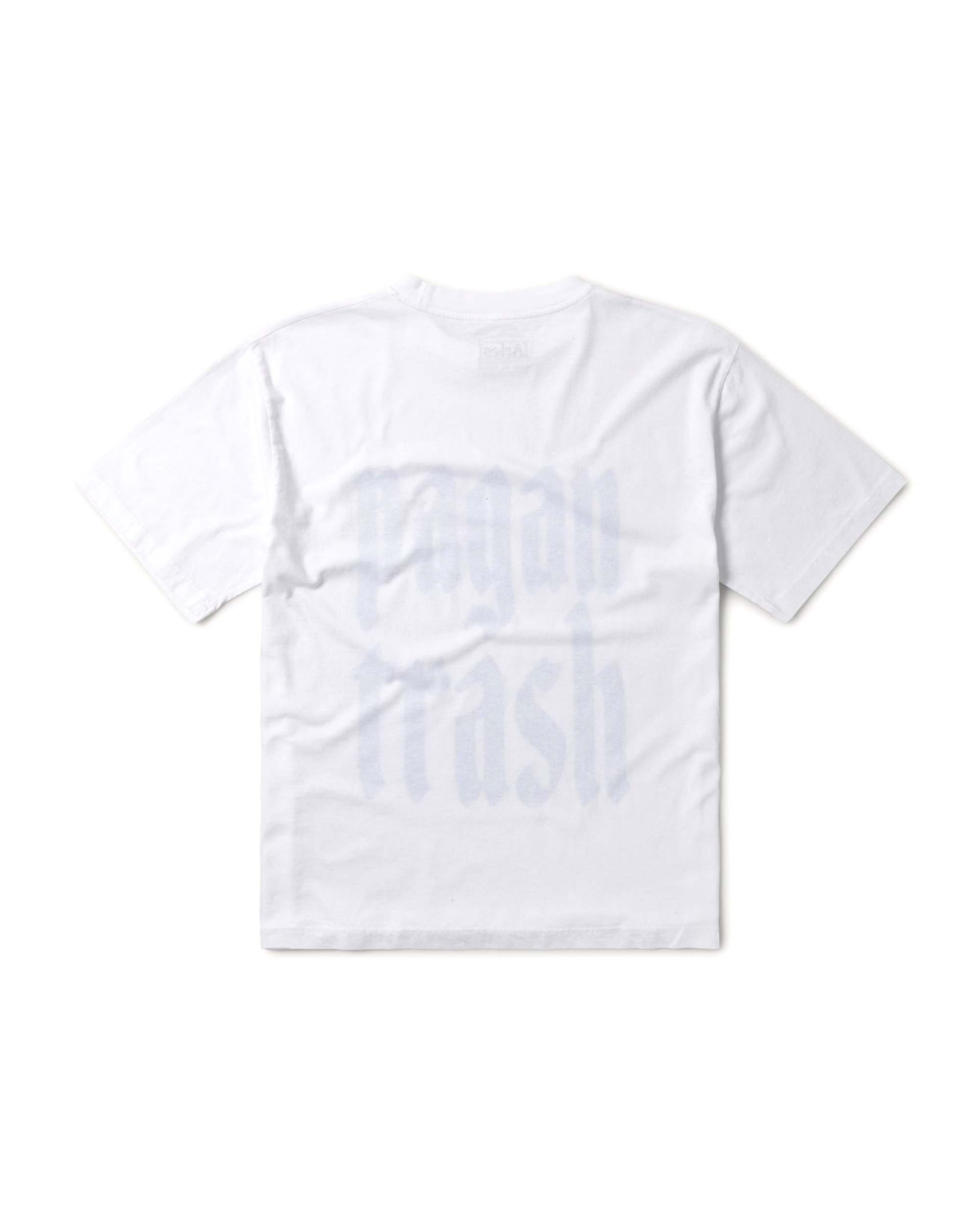 Pagan Trash Reverse T-Shirt - White