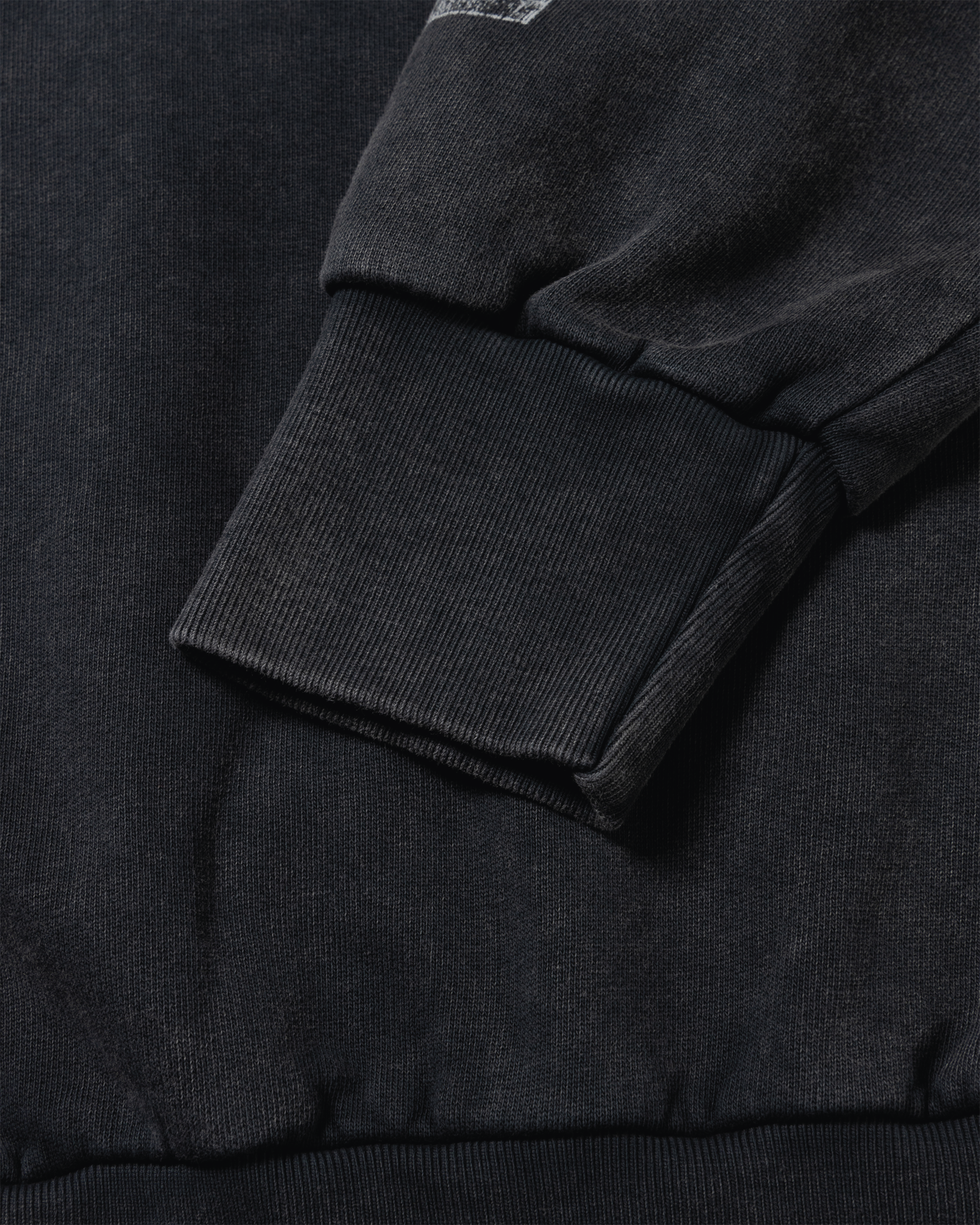 Aged Ancient Column Sweat - Black