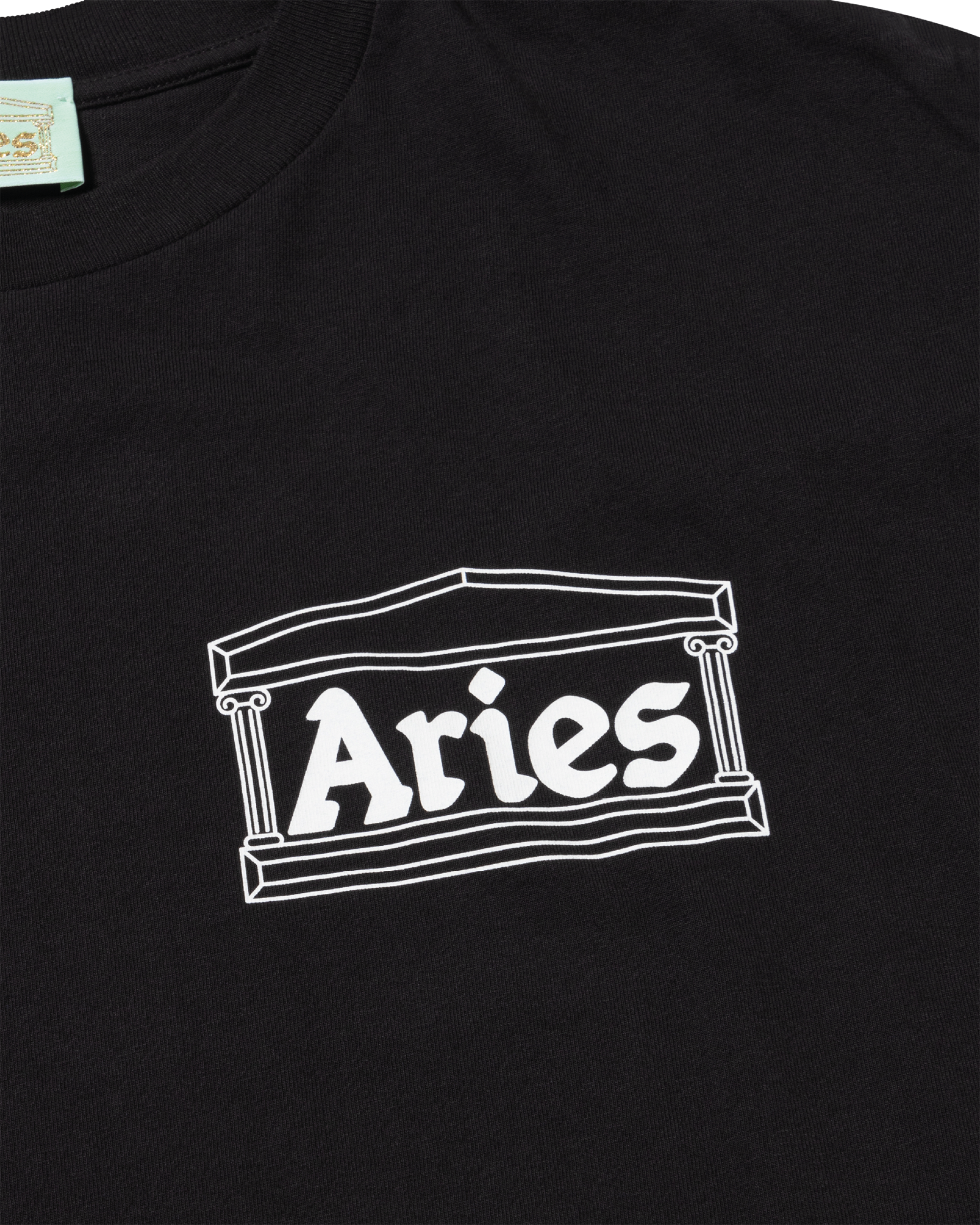 Temple T-Shirt - Black / White