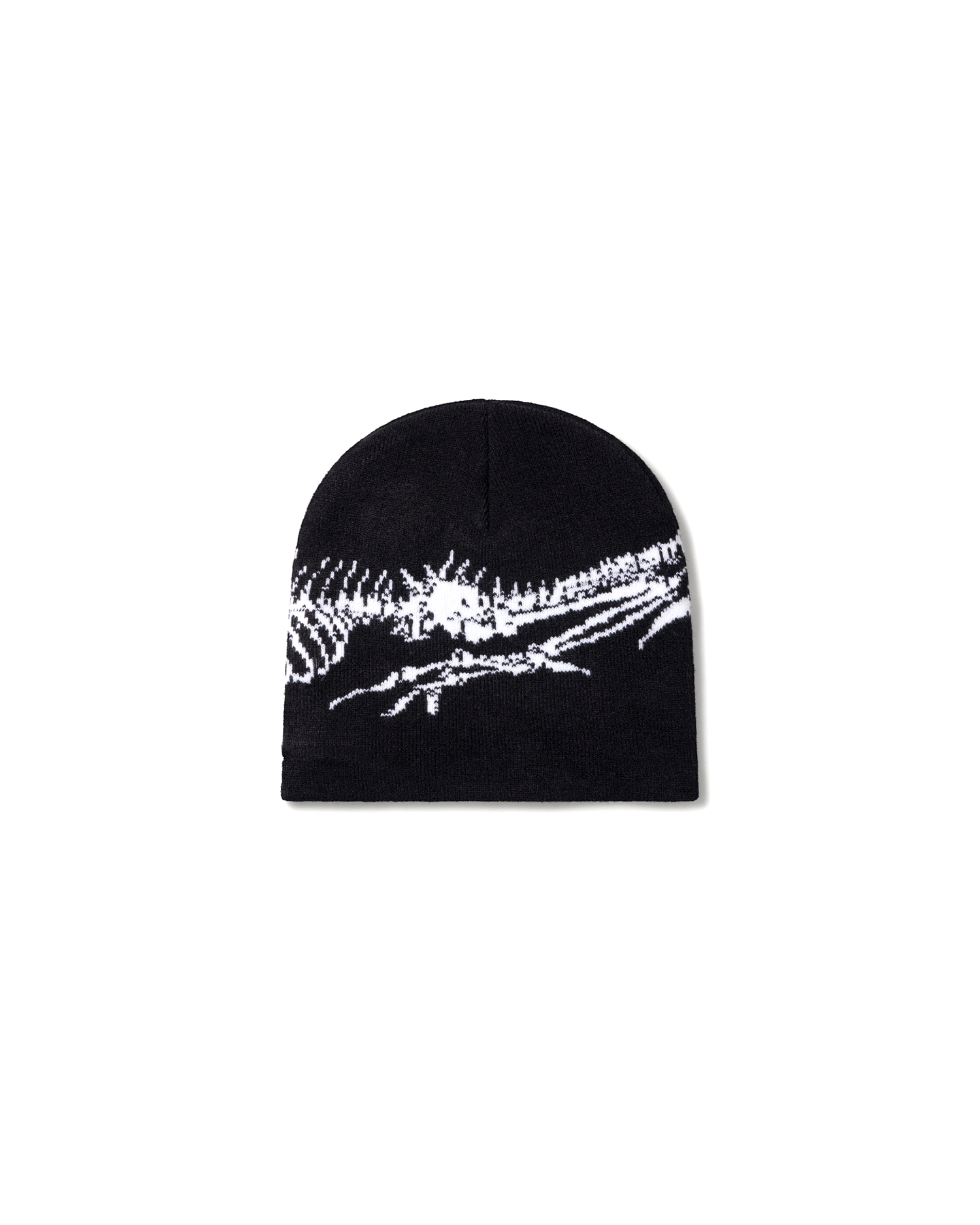 Dragon Skeleton Beanie - Black