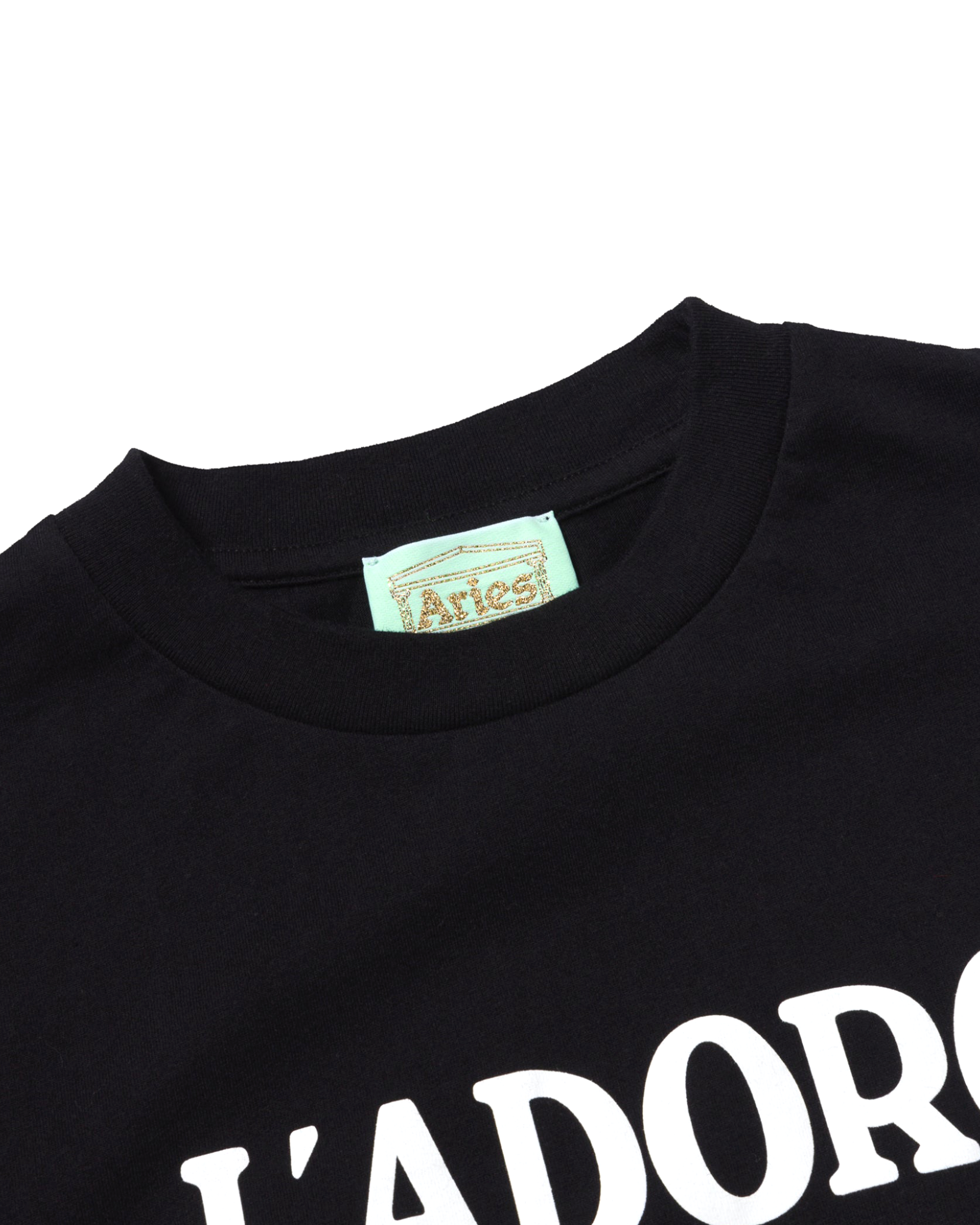J'Adoro Aries Baby Tee - Black