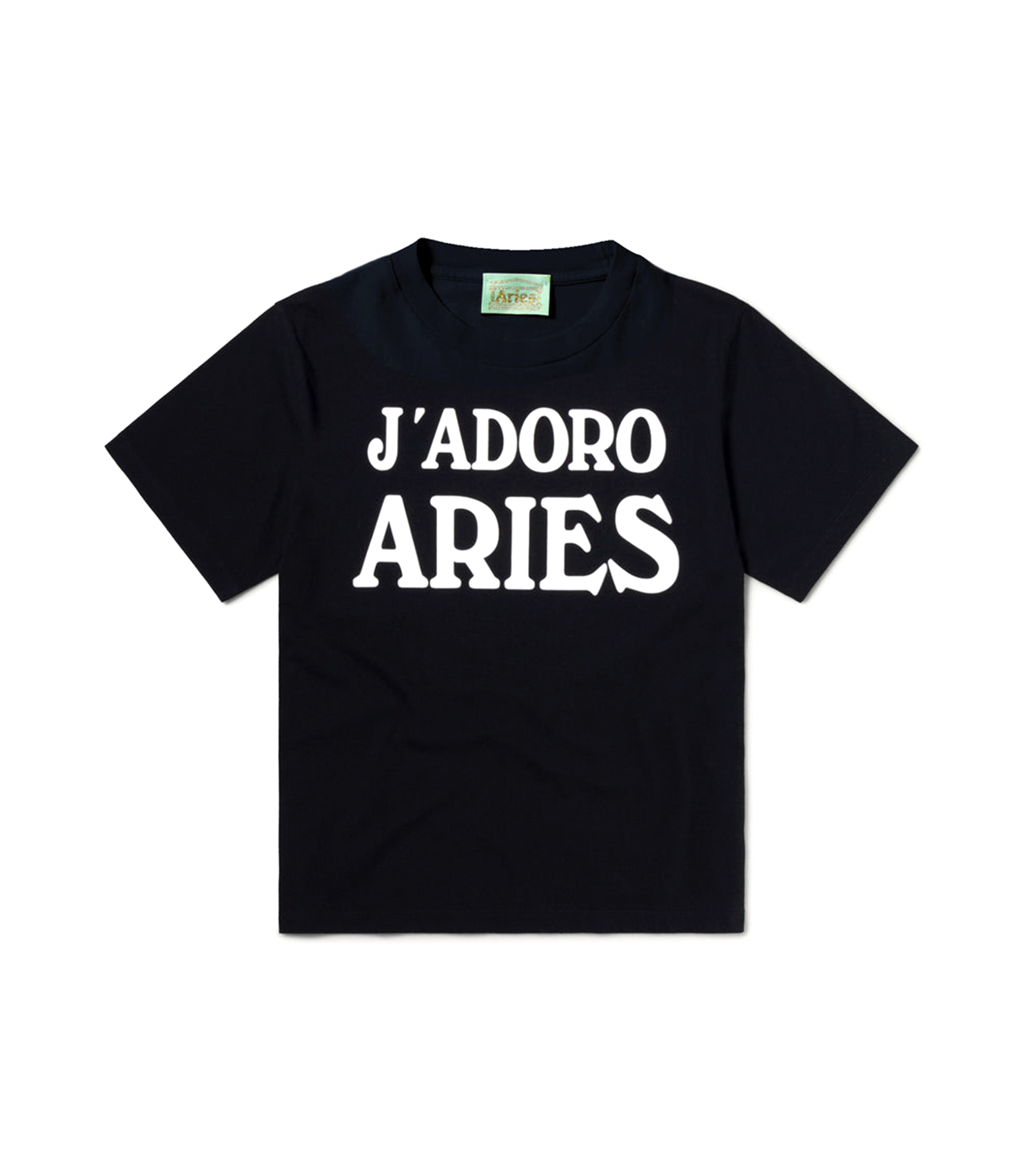 J'Adoro Aries Baby Tee - Black