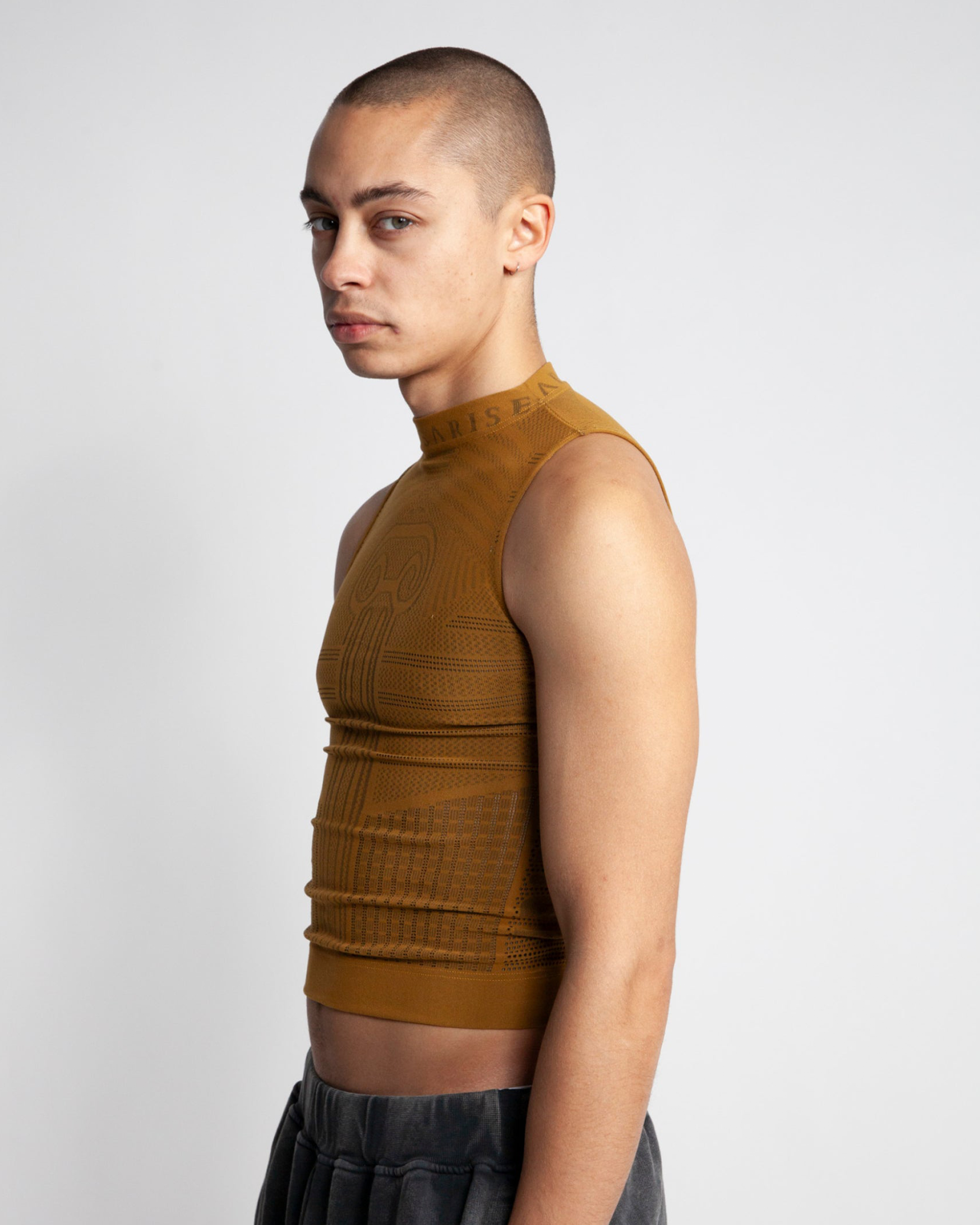 Base Layer Vest - Gold / Black