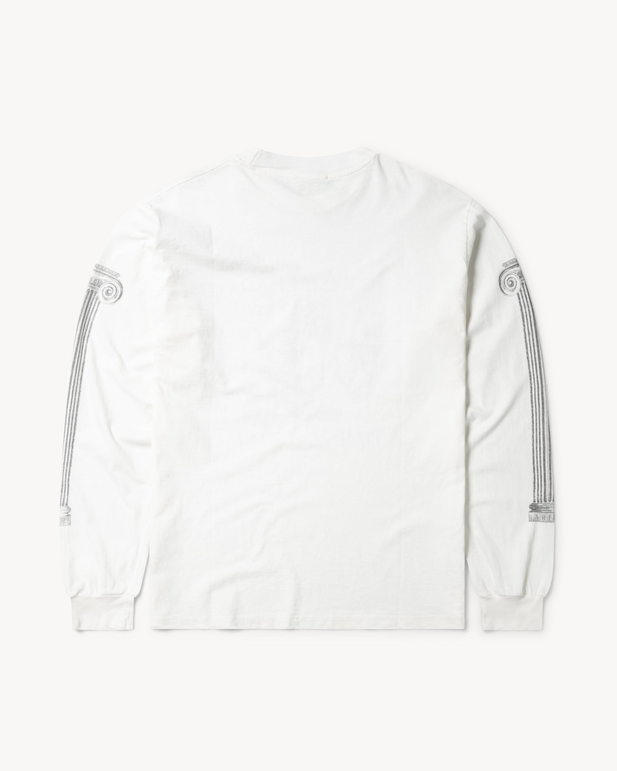 Time Machine Long Sleeve - Stained White