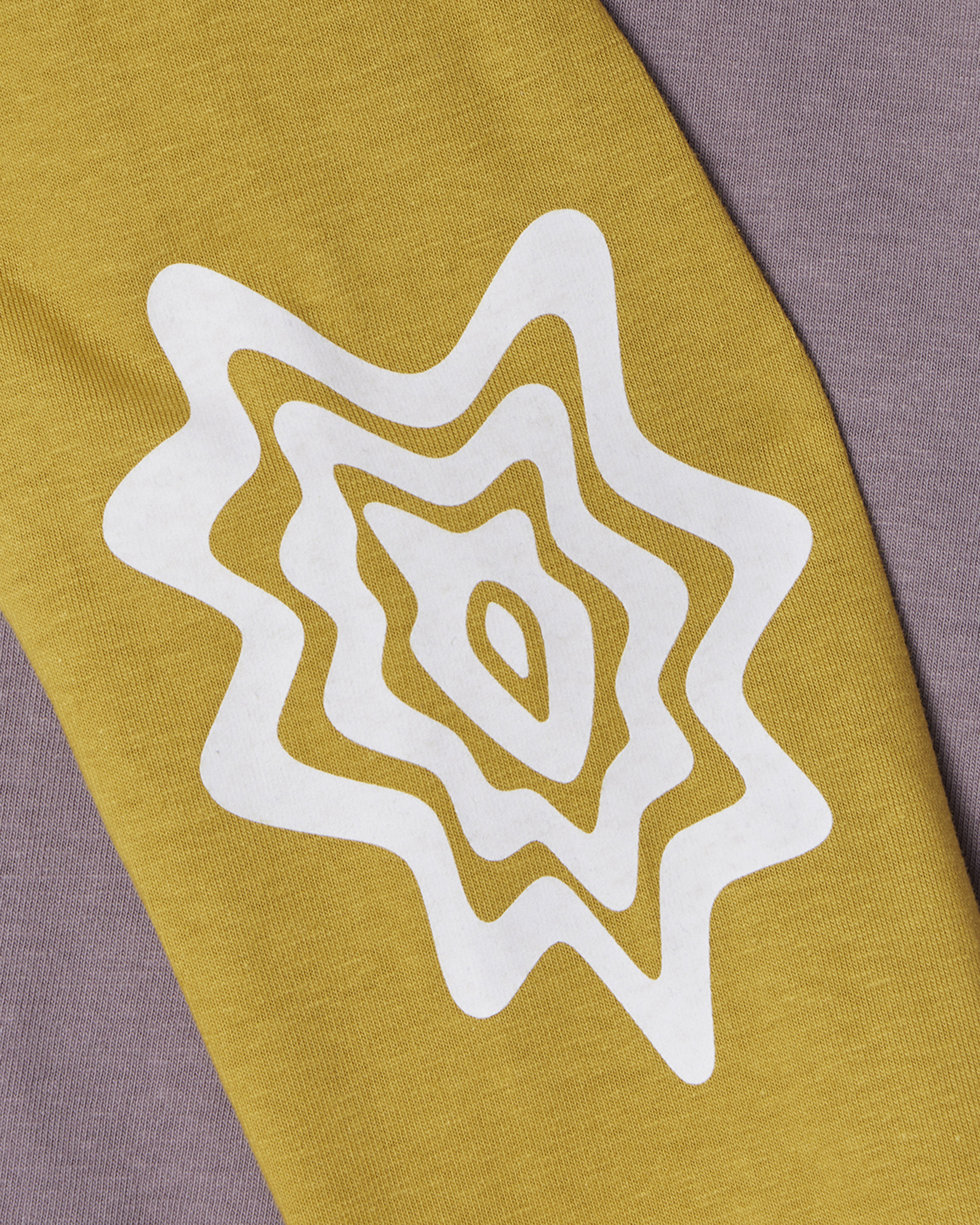 Bixa L/S T-Shirt - Pewter Purple / Medallion Yellow