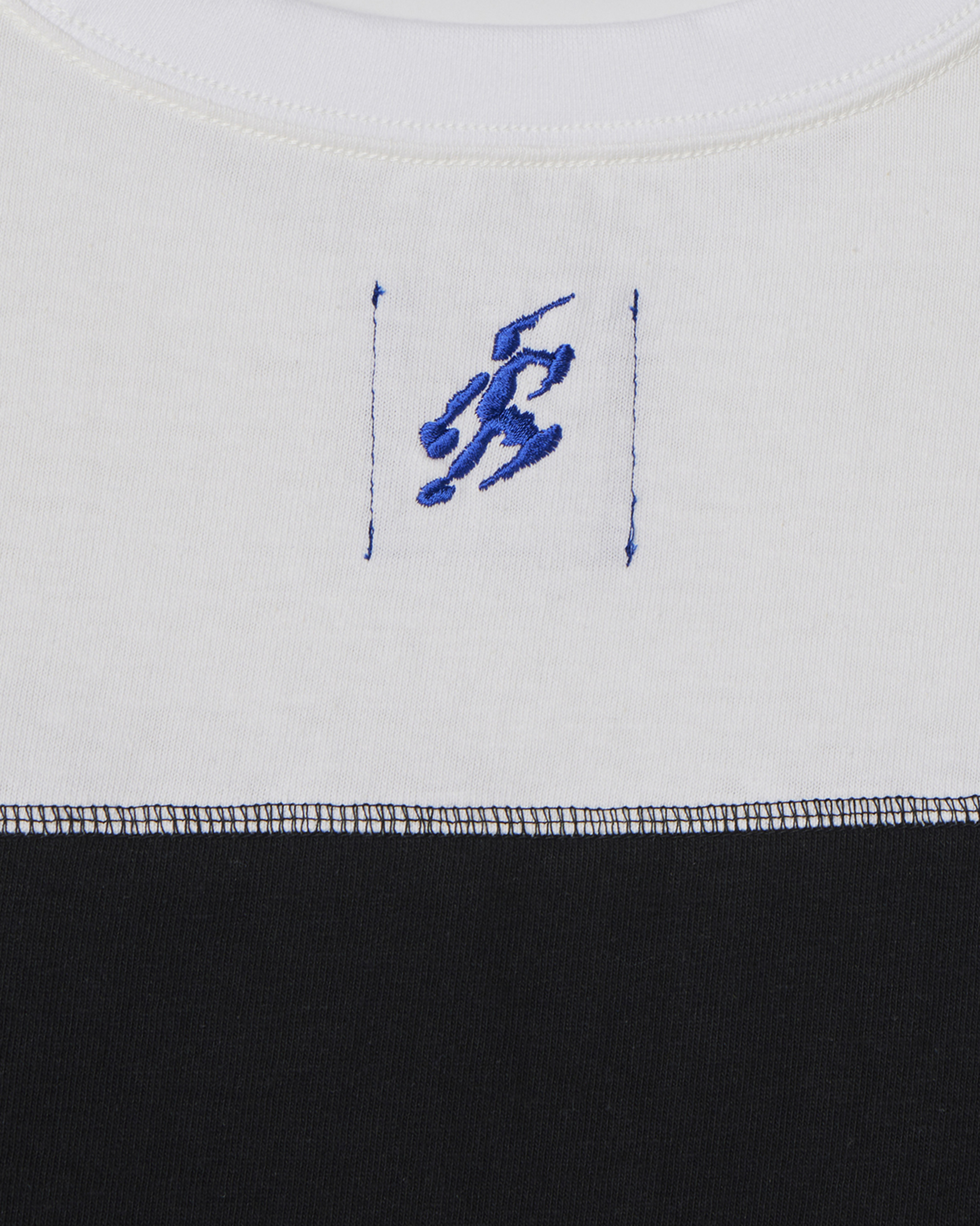 Bixa L/S T-Shirt - Optic White / Obsidian Black
