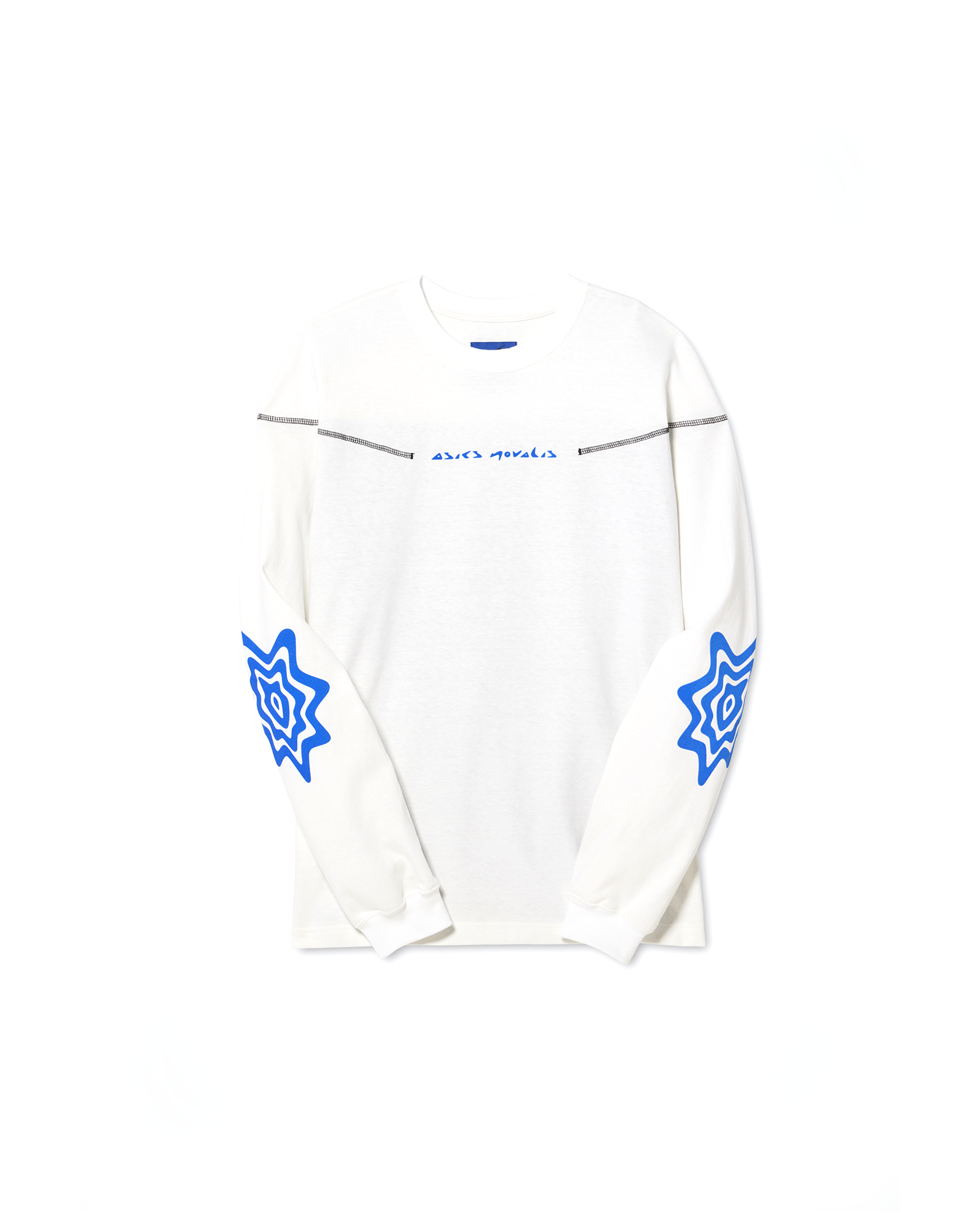 Bixa L/S T-Shirt - Optic White / Obsidian Black