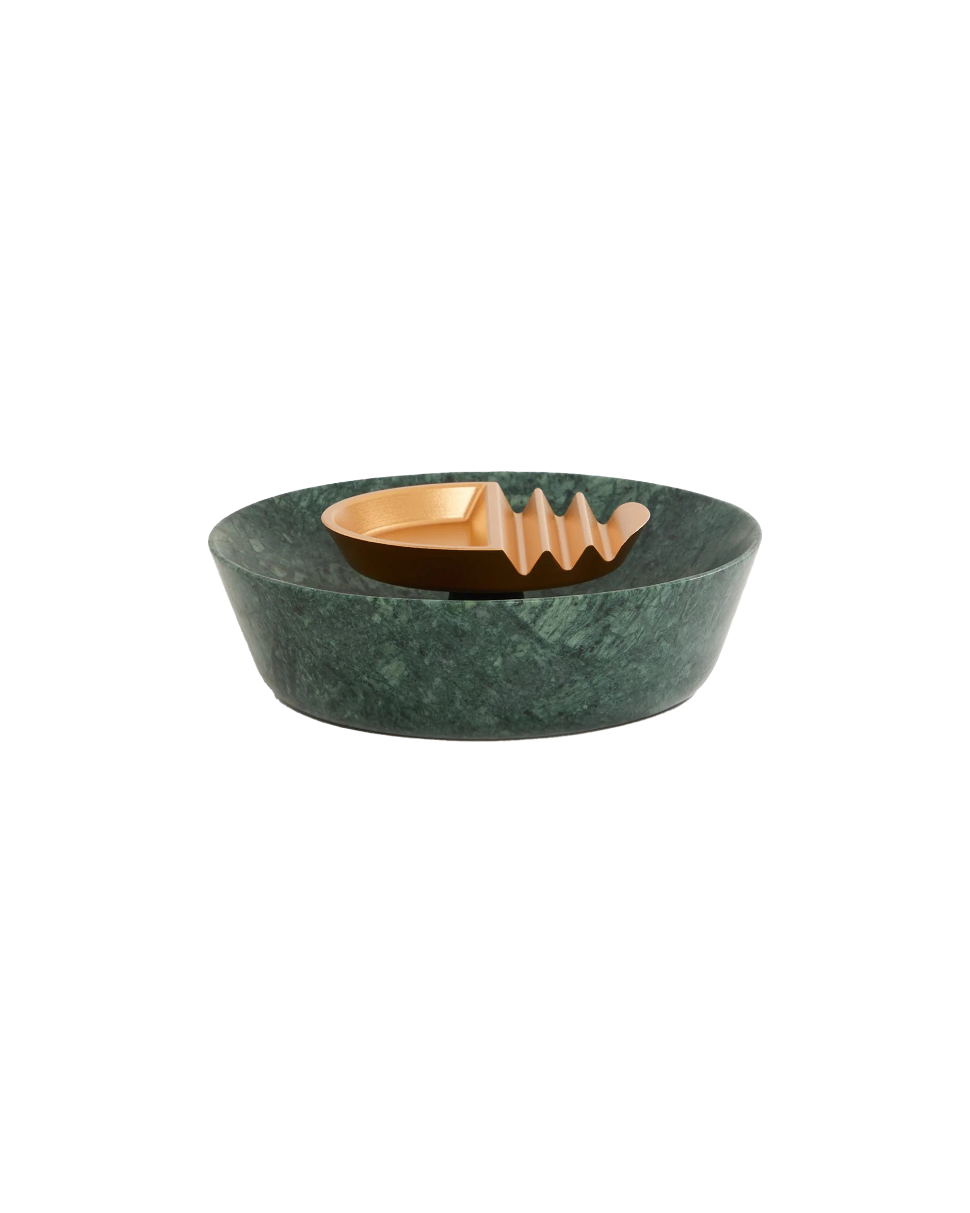 Ridge Ashtray - Green