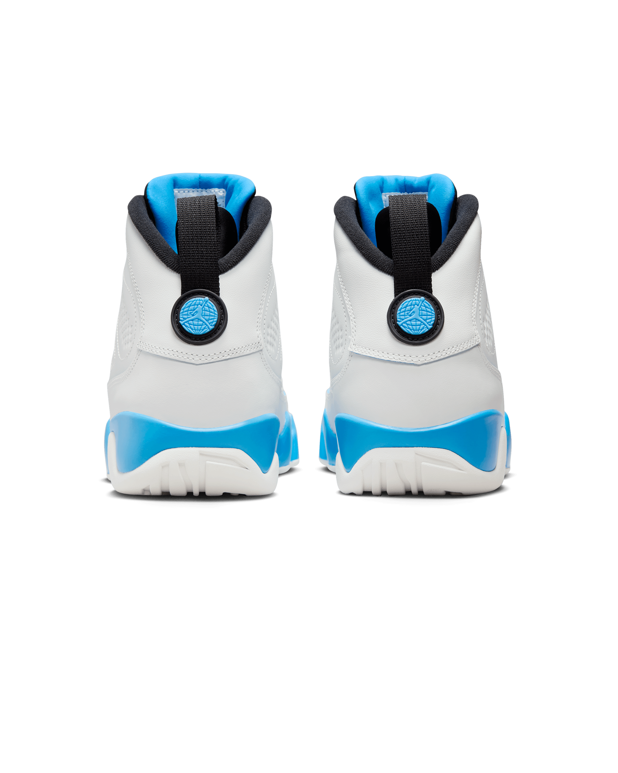 Air Jordan 9 Retro - Summit White / Black-Dk Powder Blue