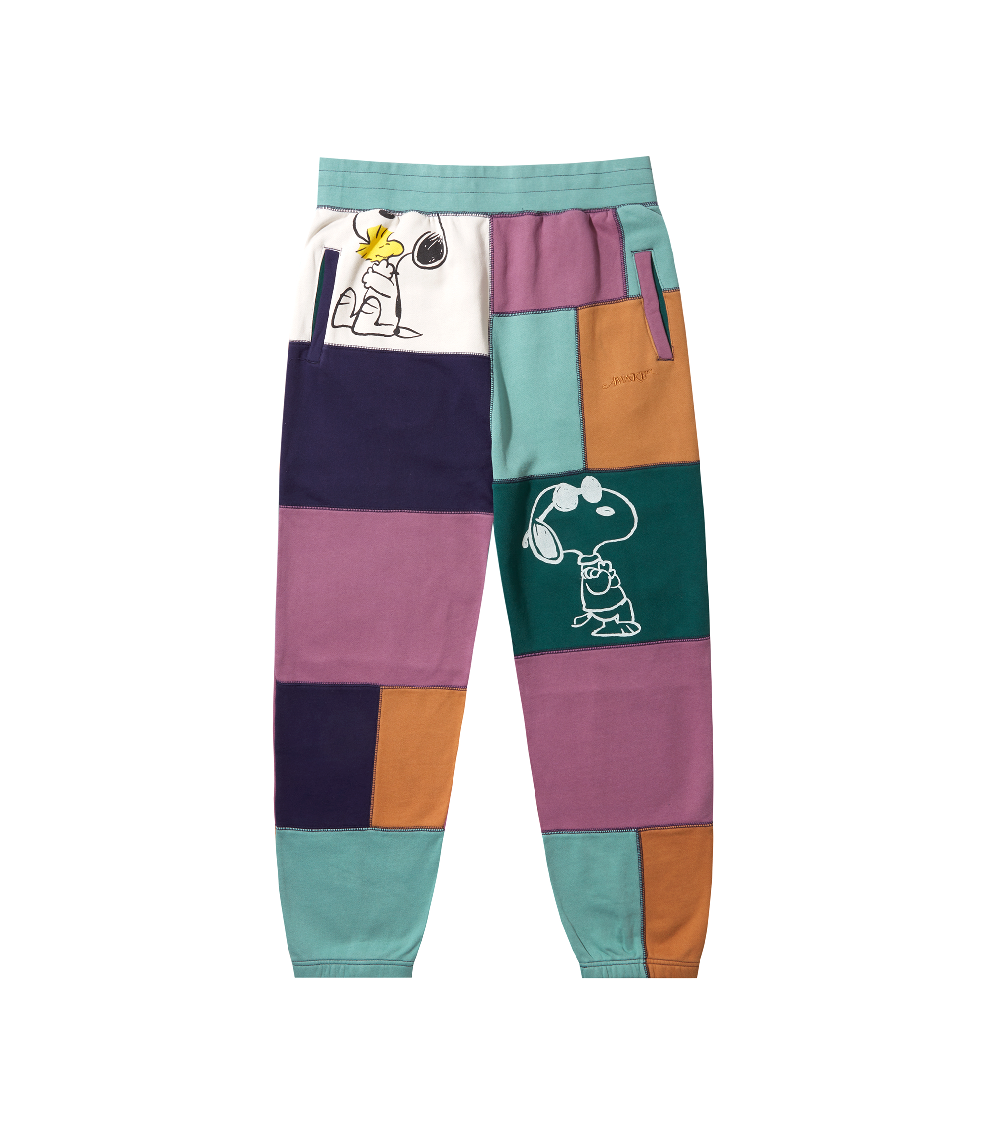 Peanuts Patchwork Sweatpant - Multi