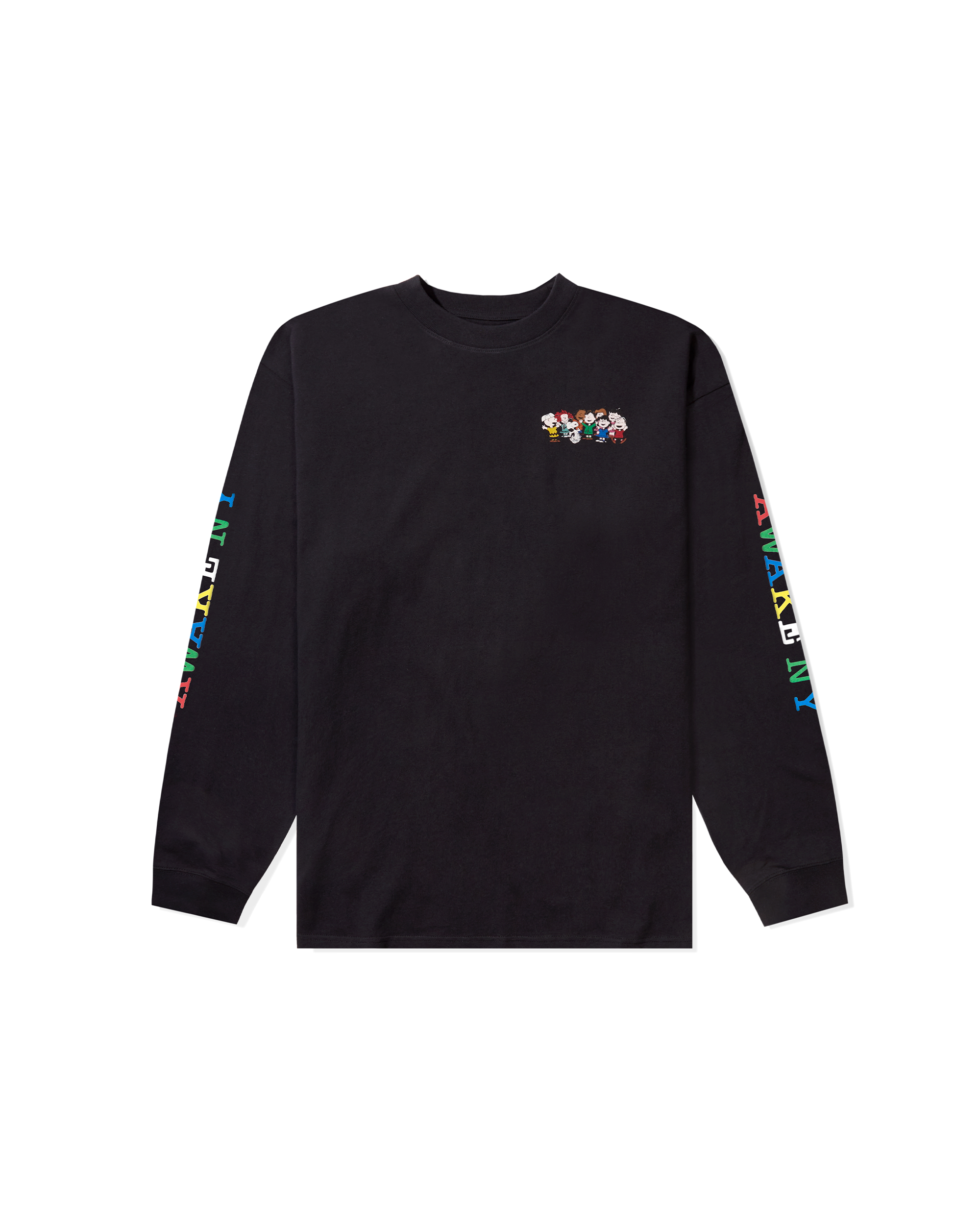 Peanuts L/S Printed T-shirt - Black