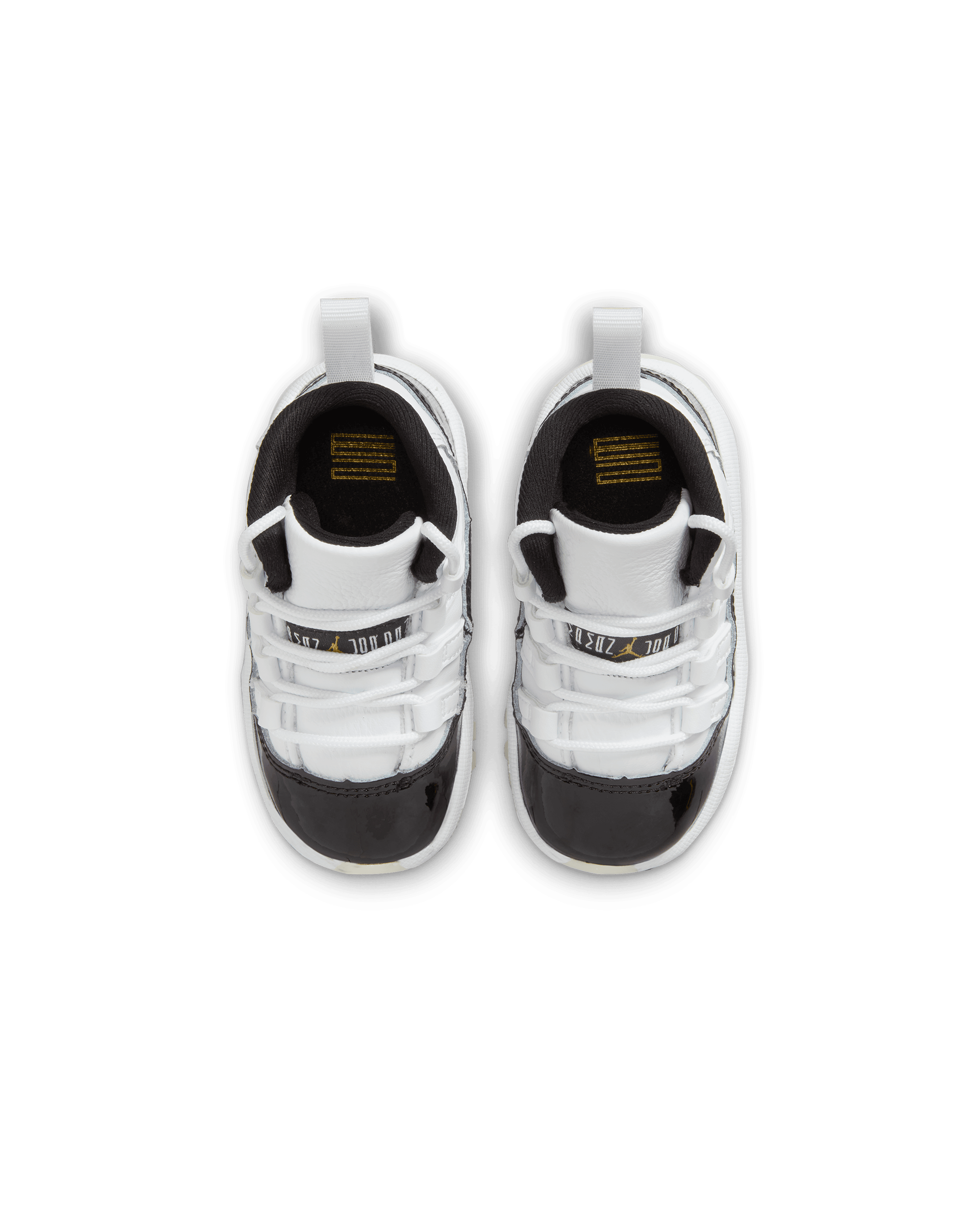 Jordan 11 Retro Toddler - White / Metallic Gold-Black