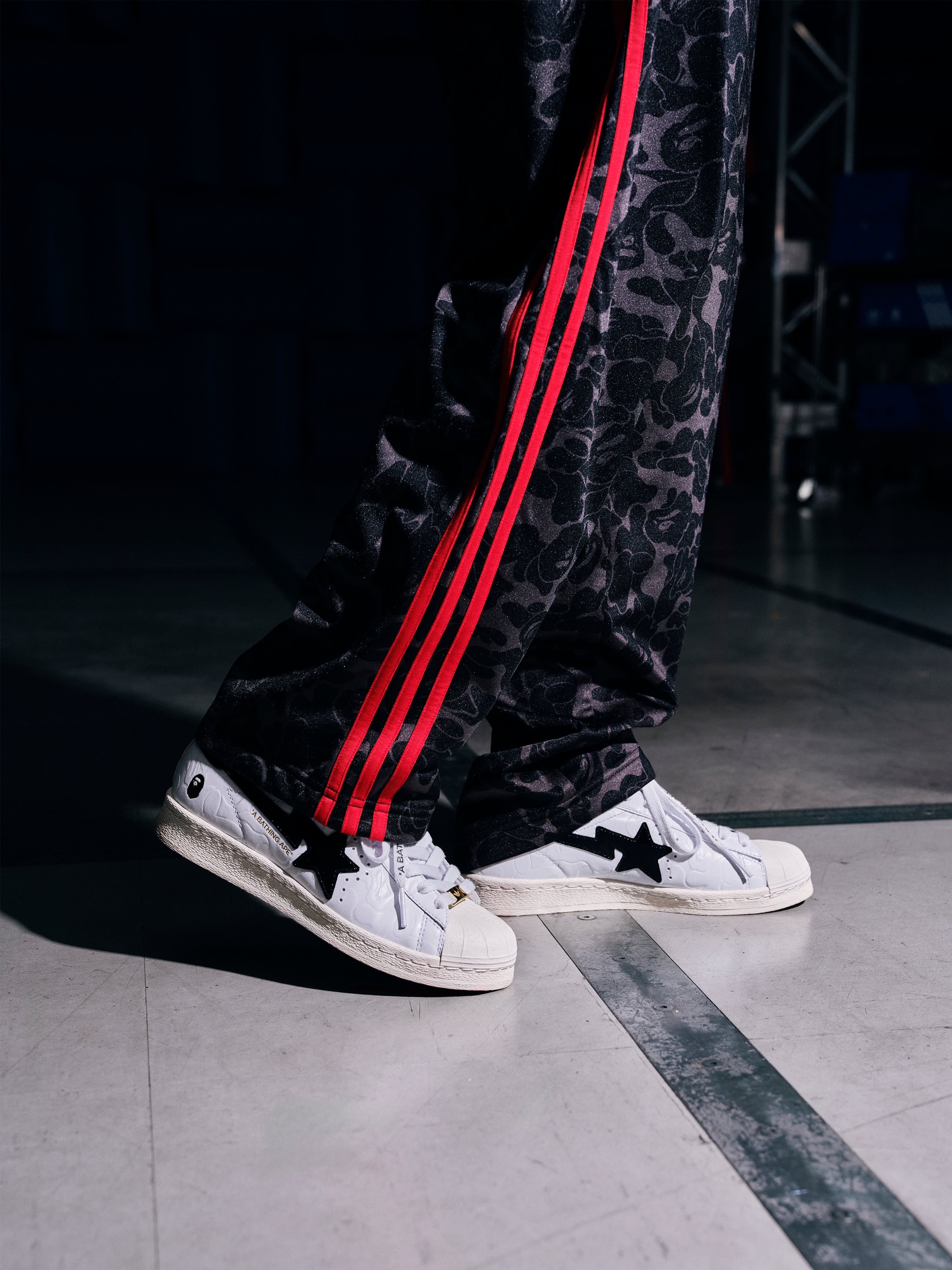 BAPE Superstar - White / Black / Off White