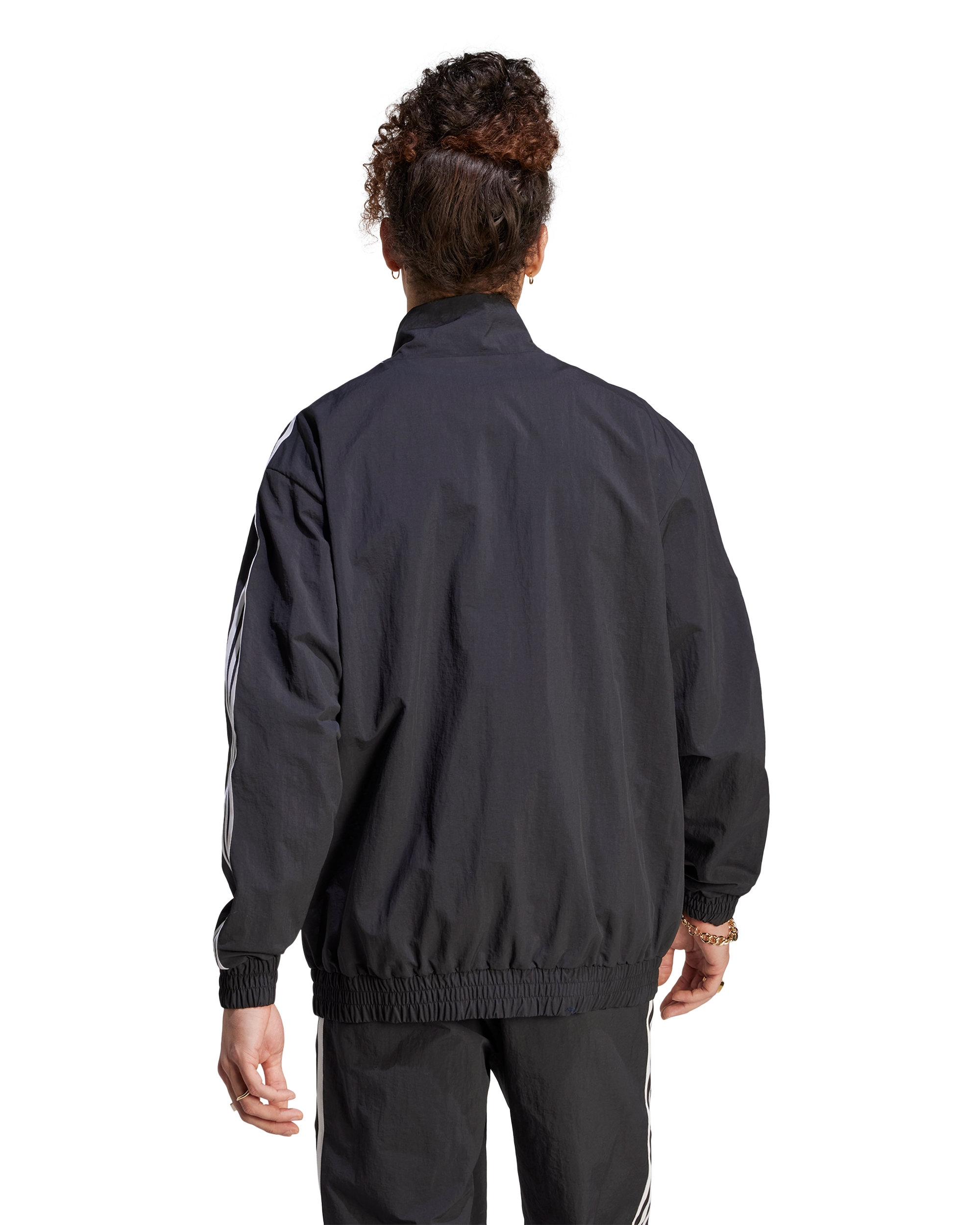 No Sleep Rave Club Track Top - Black