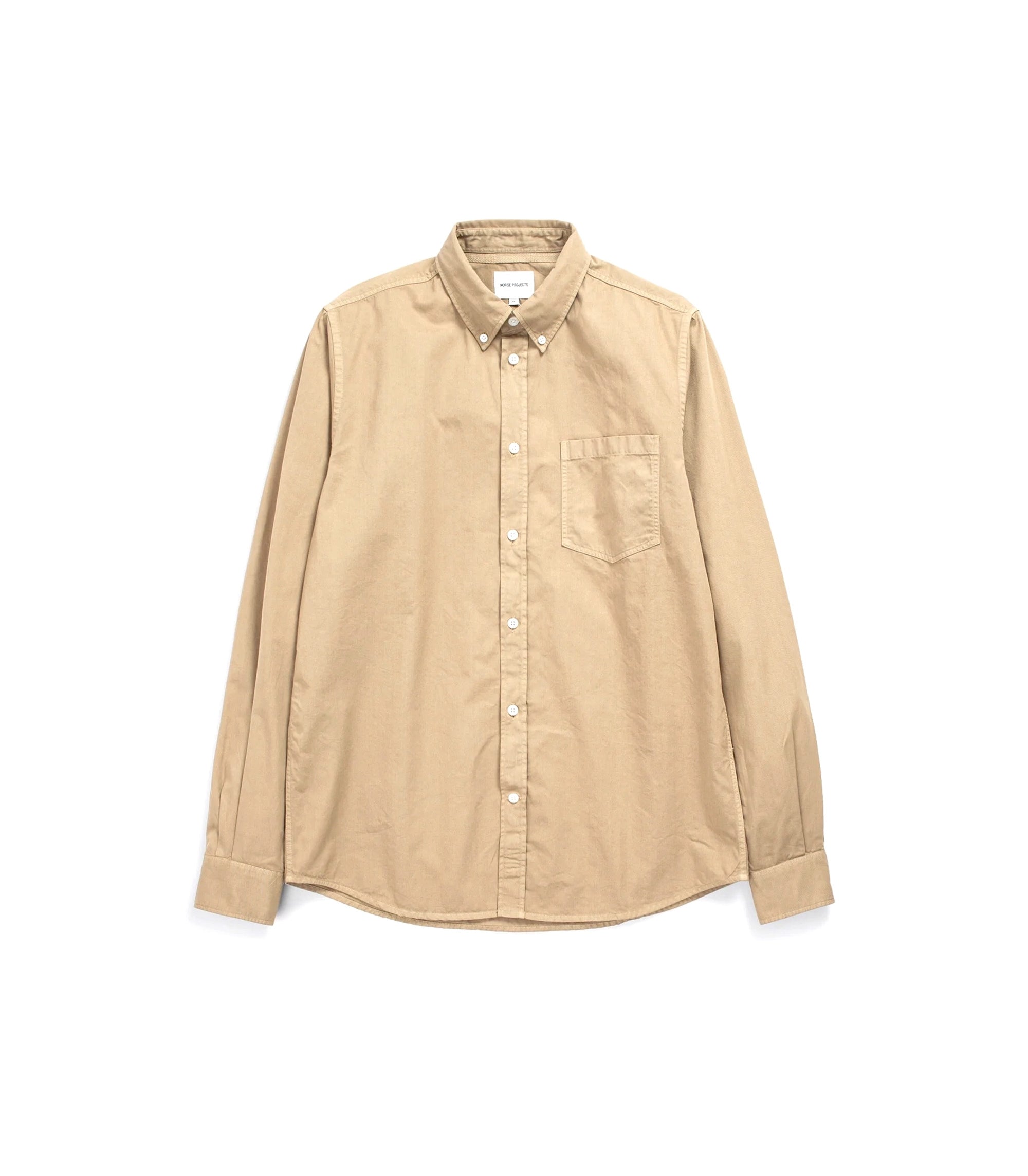 Anton Light Twill L/S Shirt - Utility Khaki