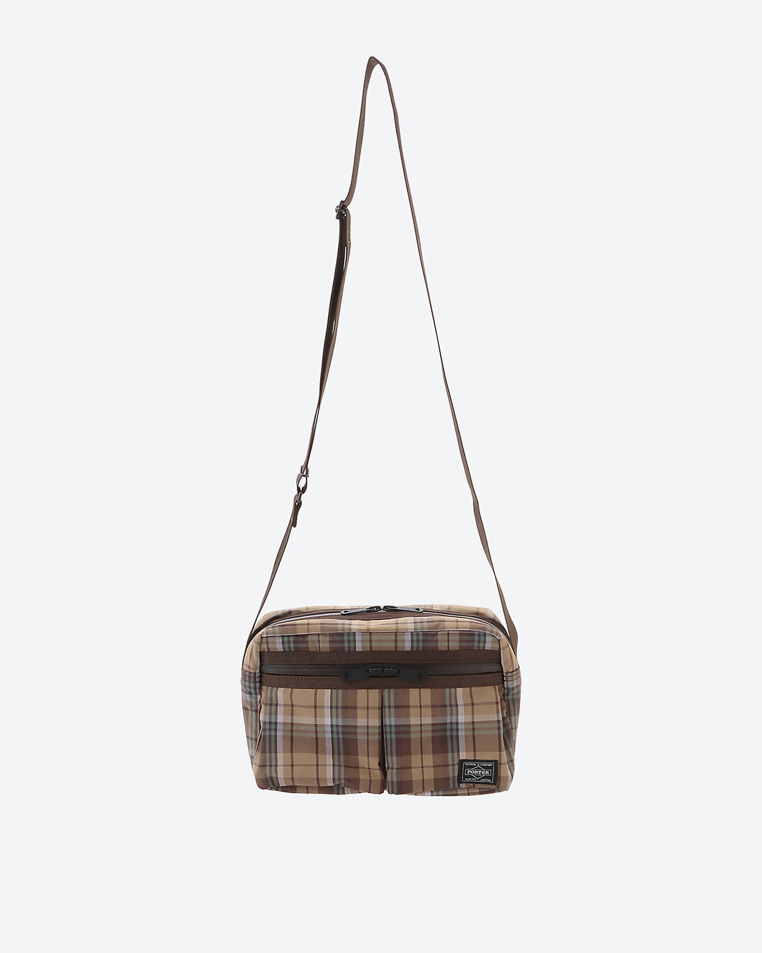 x Porter Check Shoulder Bag