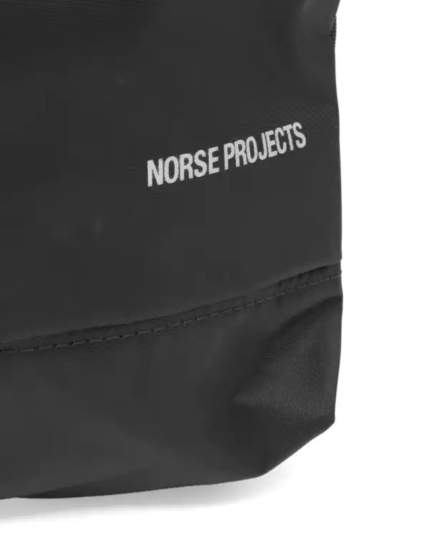 Recycled Nylon Shoulder Bag - Black