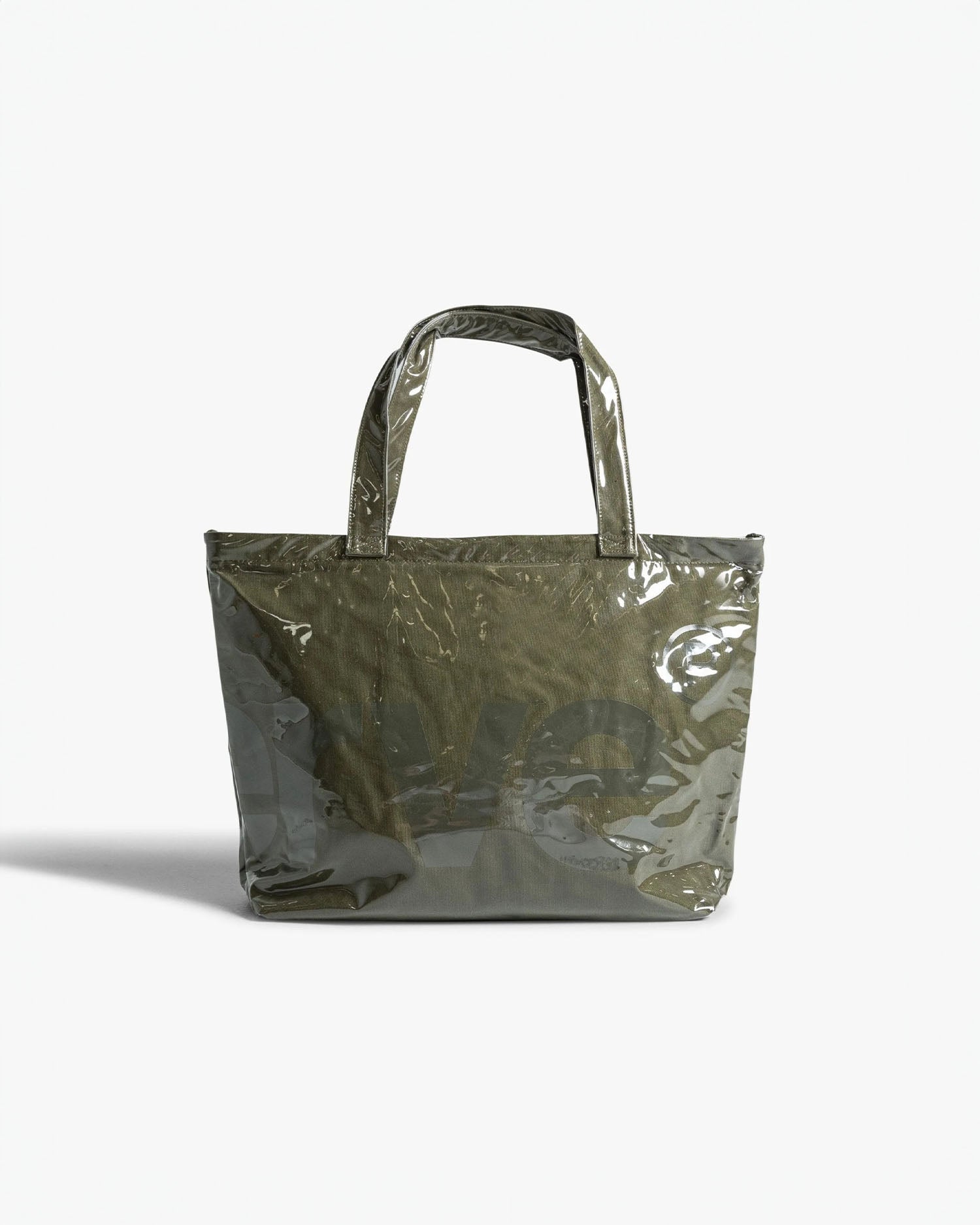 Classic Logo PVC Tote - Army