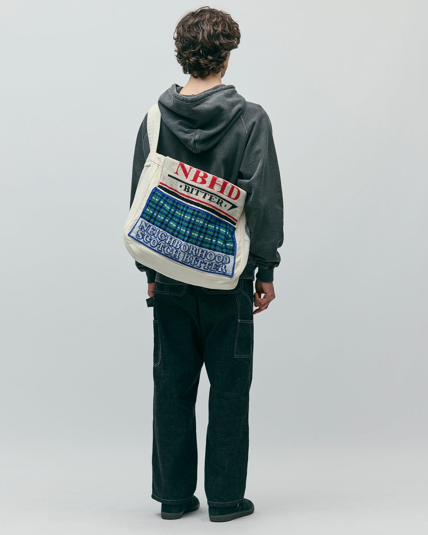 Newspaper Bag - Black | Neighborhood – HIGHS AND LOWS