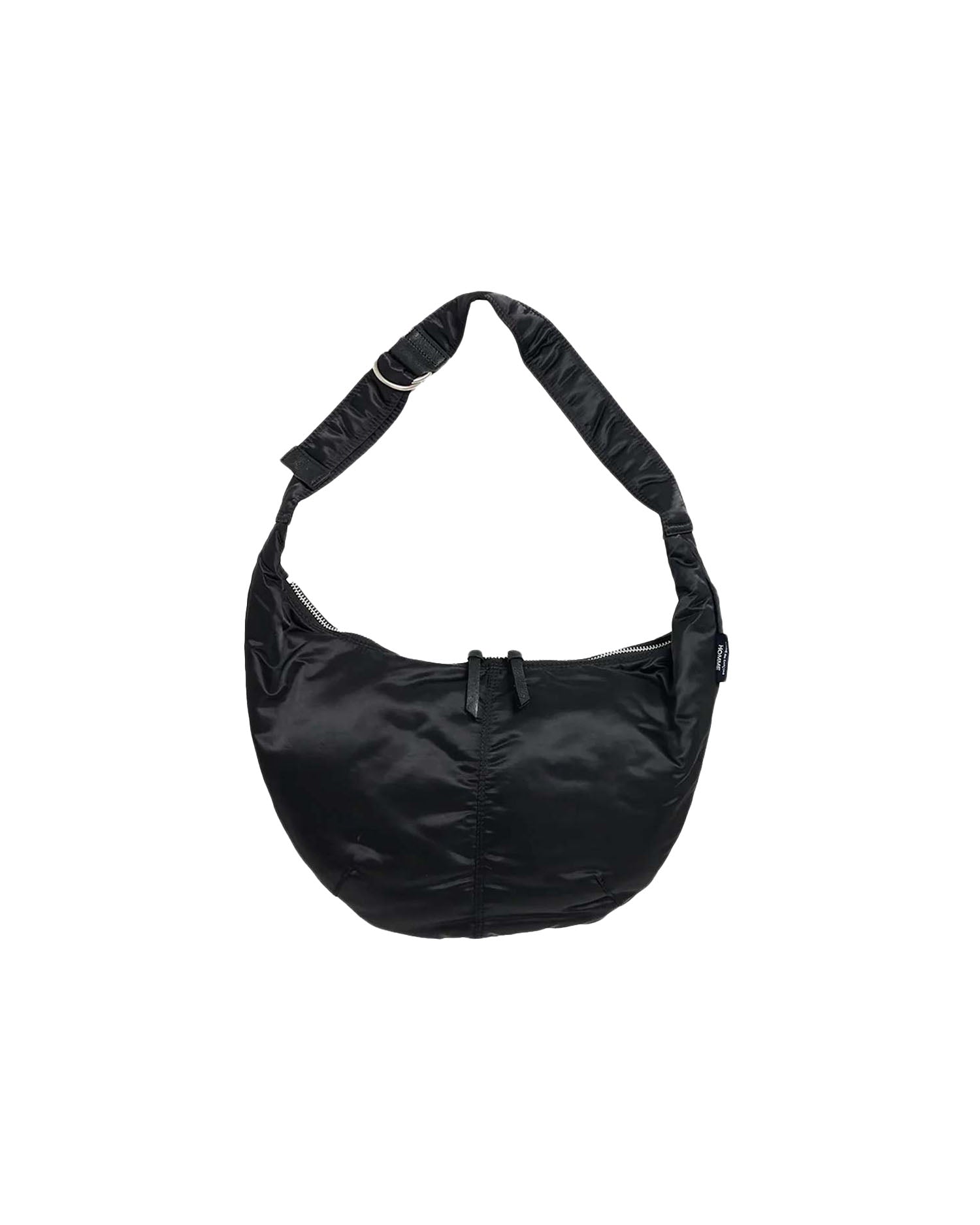 Nylon Shoulder Bag - Black
