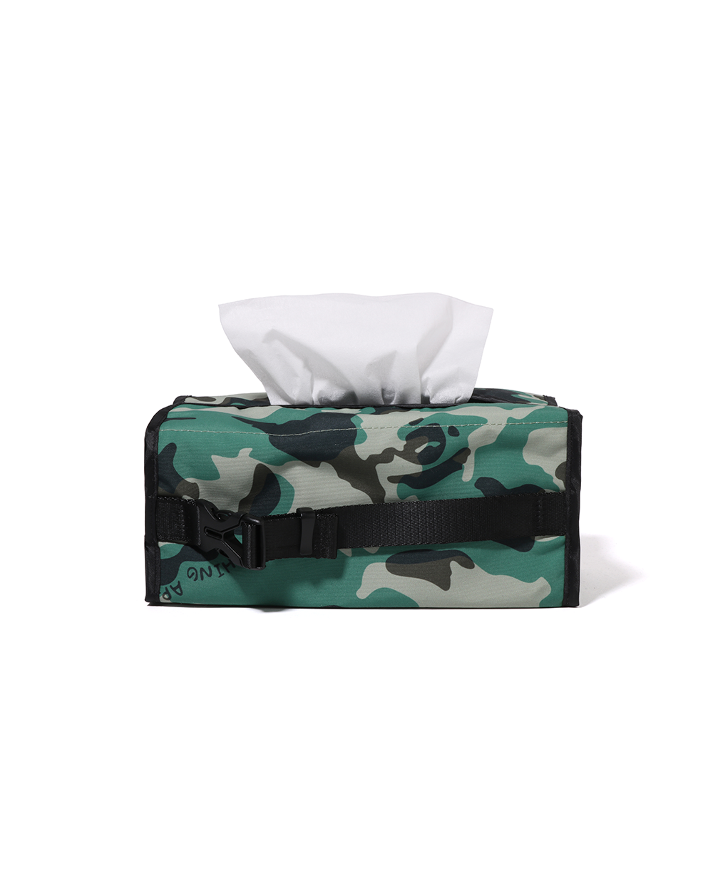 Woodland Camo Travel Tissue Case - Olivedrab