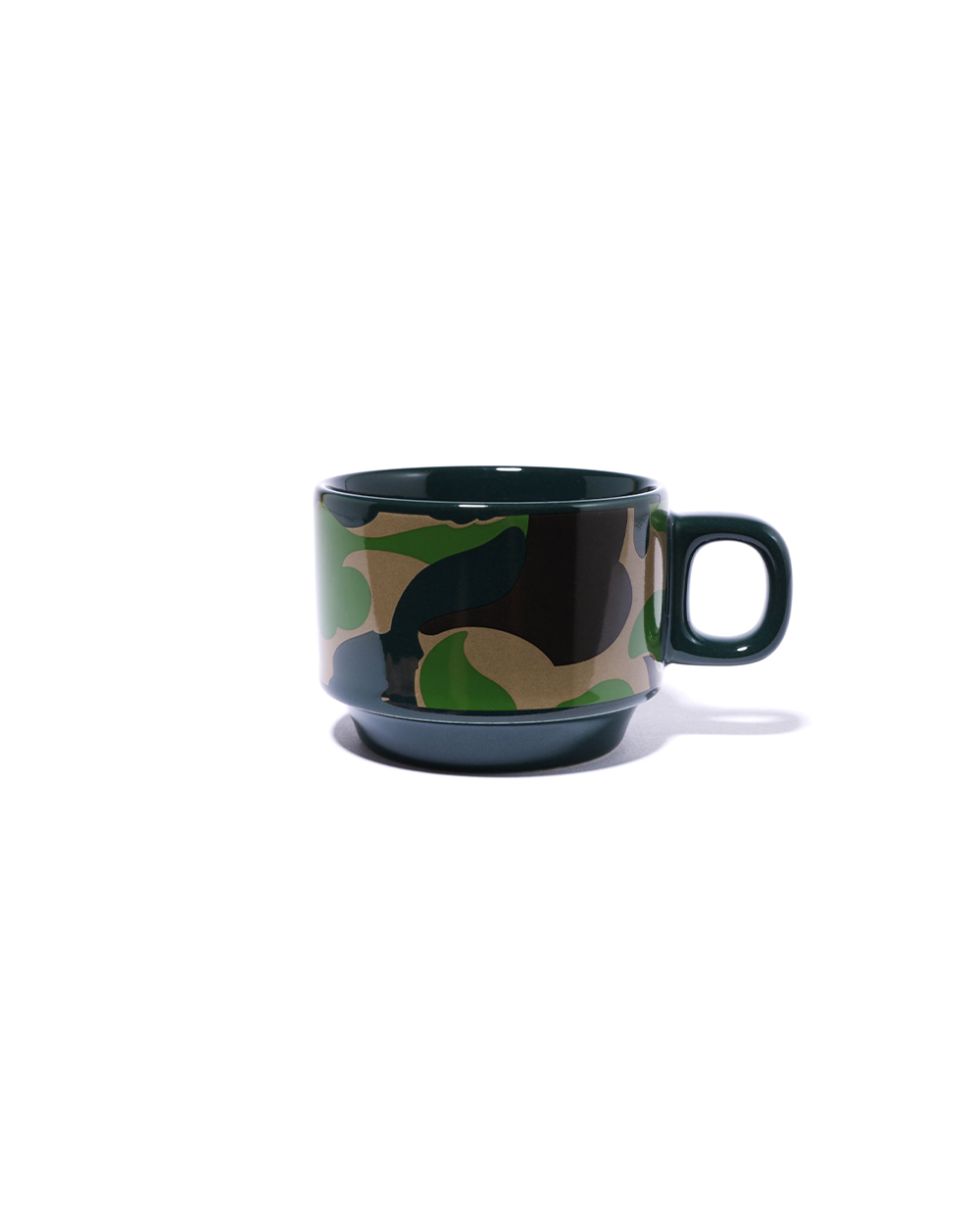 ABC Camo Stacking Mugs - Green