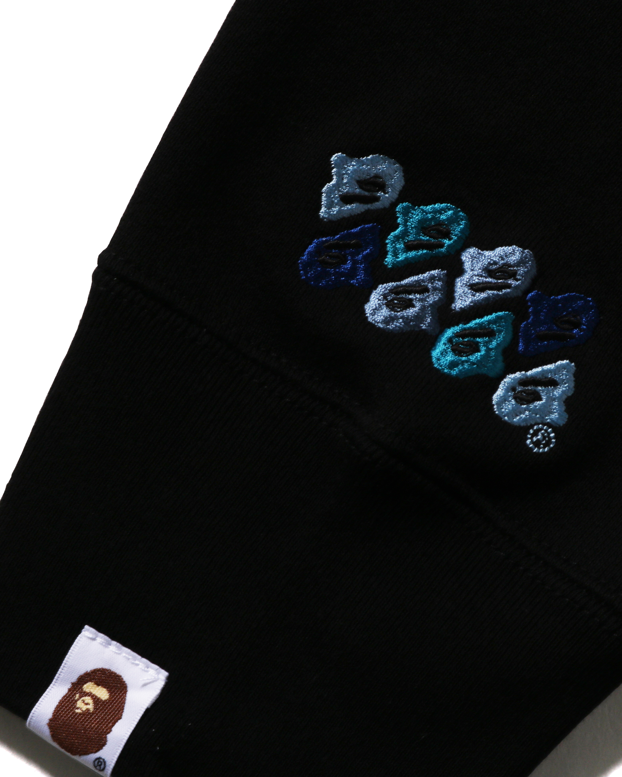 ABC Camo Patch Loose Fit Crewneck - Black