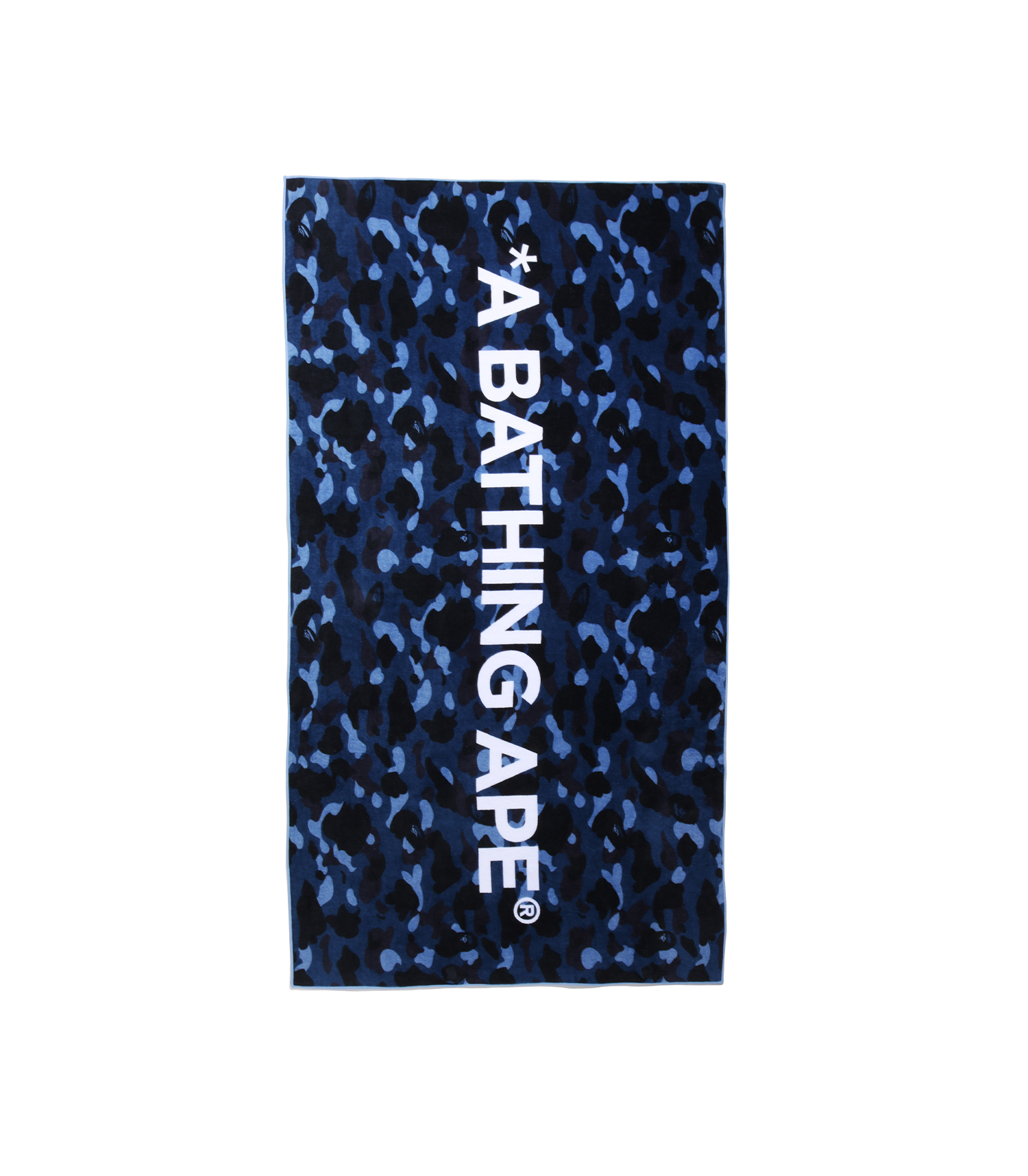 Colour Camo Beach Towel - Navy
