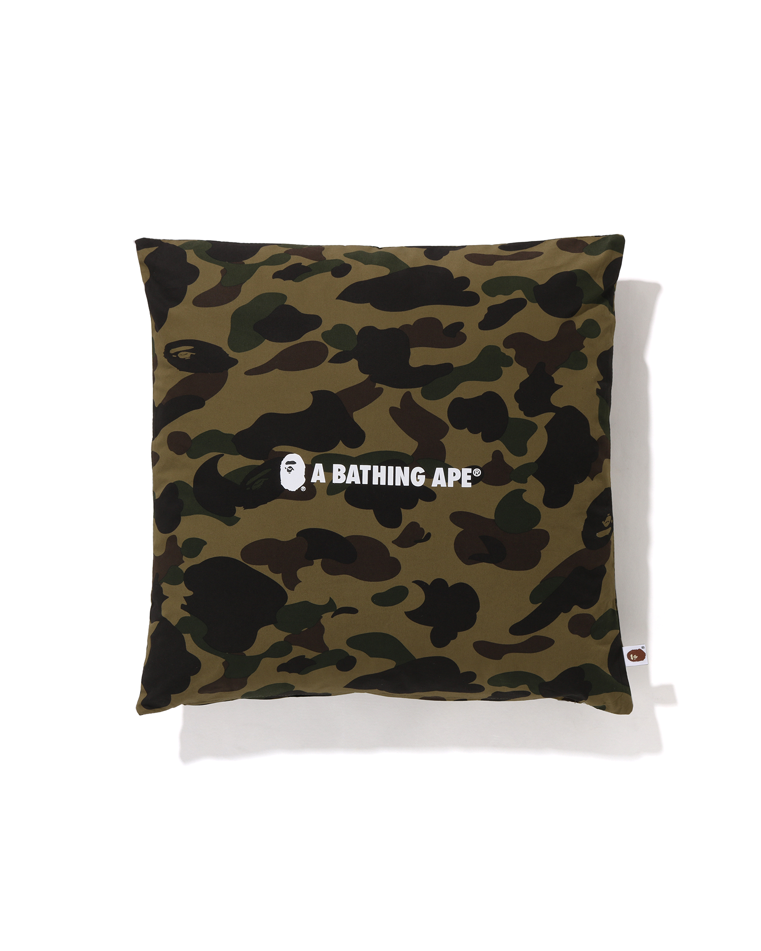 1st Camo A Bathing Ape Square Cusion - Green