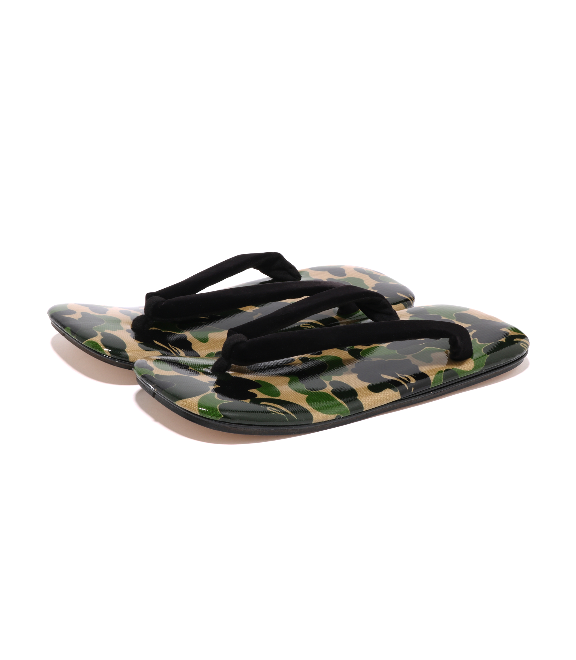 ABC Camo Japanese Sandals - Green