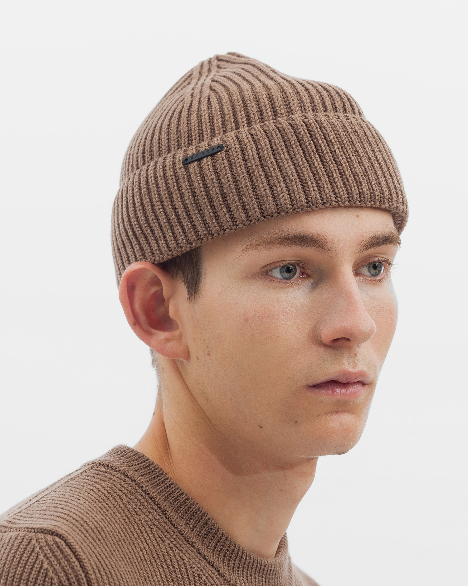 Daniel Merino Rib Beanie - Utility Khaki