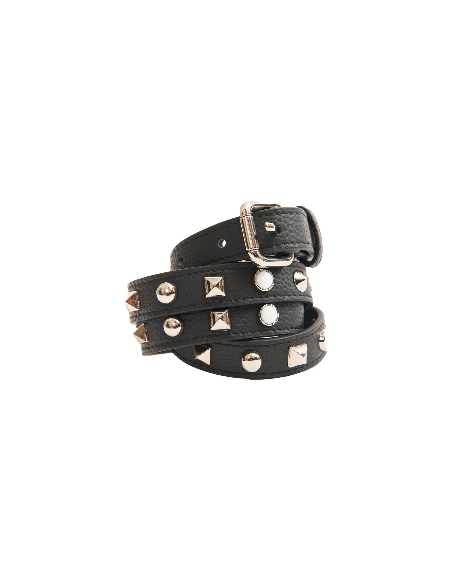 Line Up Narrow Belt - Black