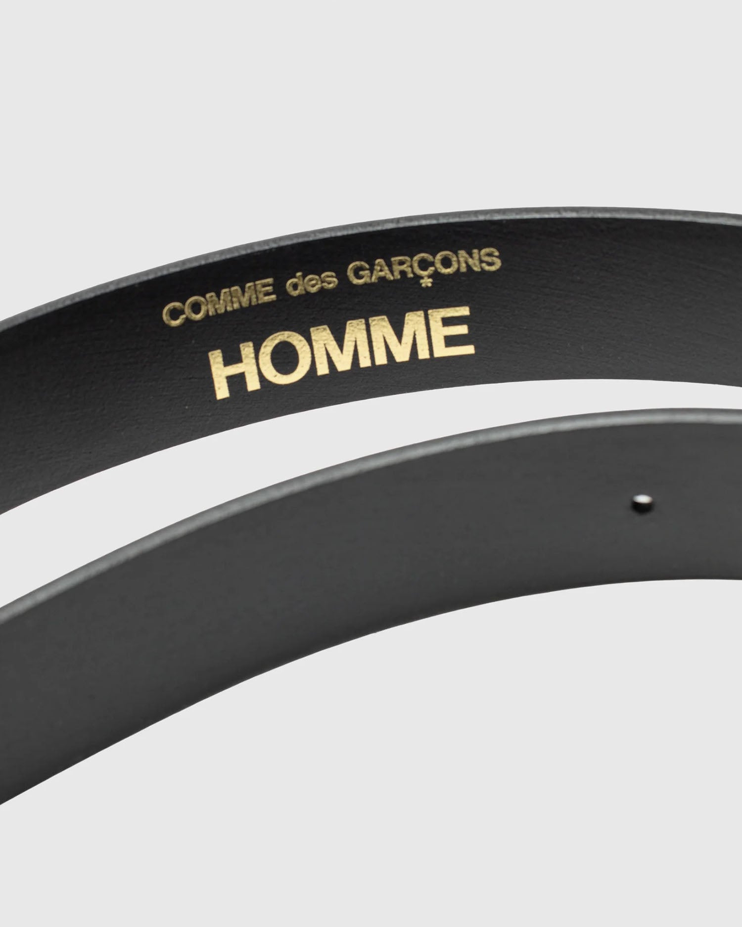 Leather Belt - Black