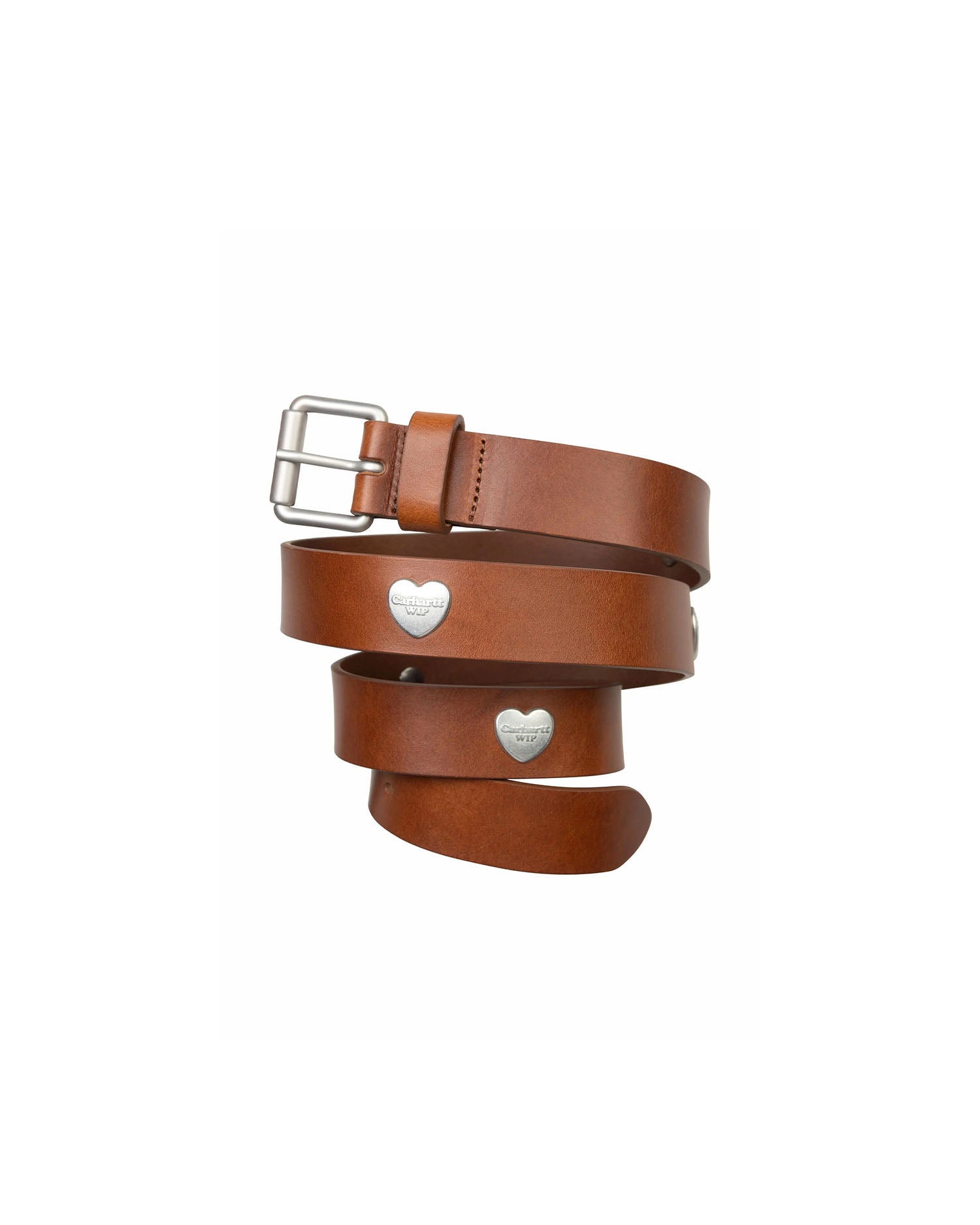 Tylor Belt - Cognac / Silver