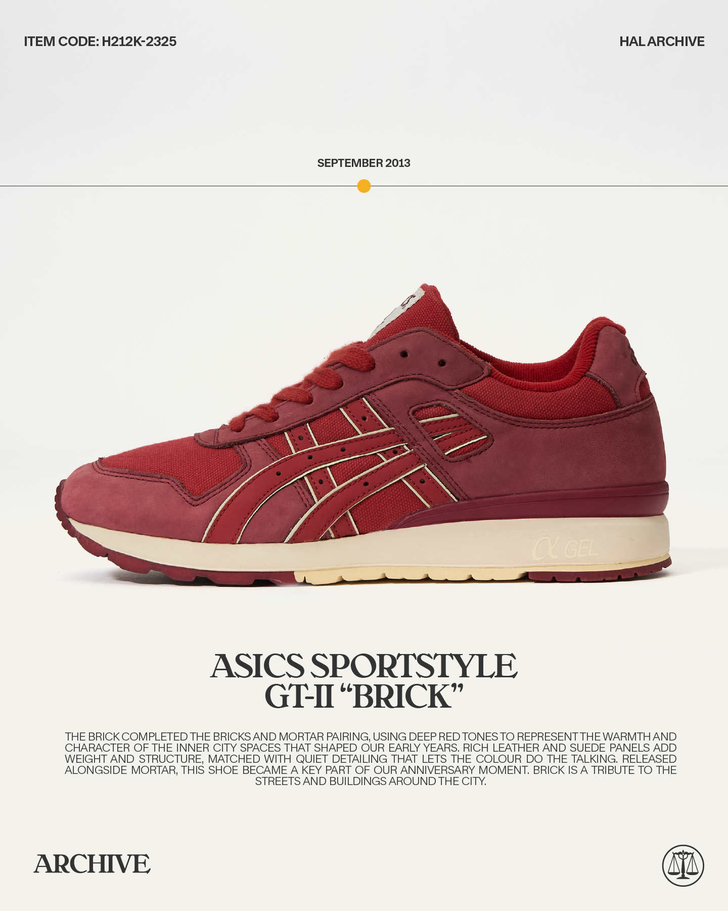 Asics GT-II - Brick