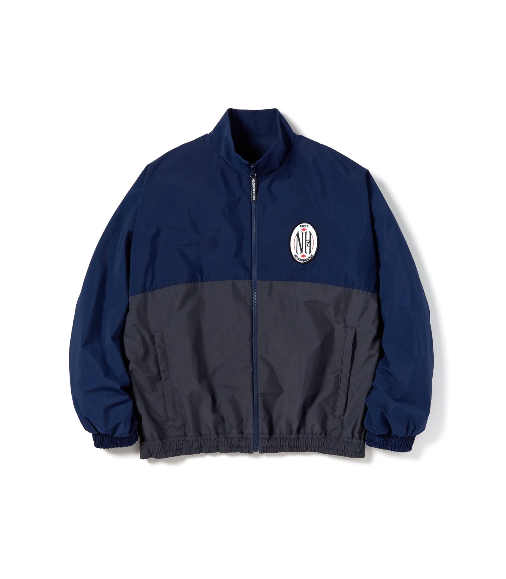 Bicolour Track Jacket - Navy