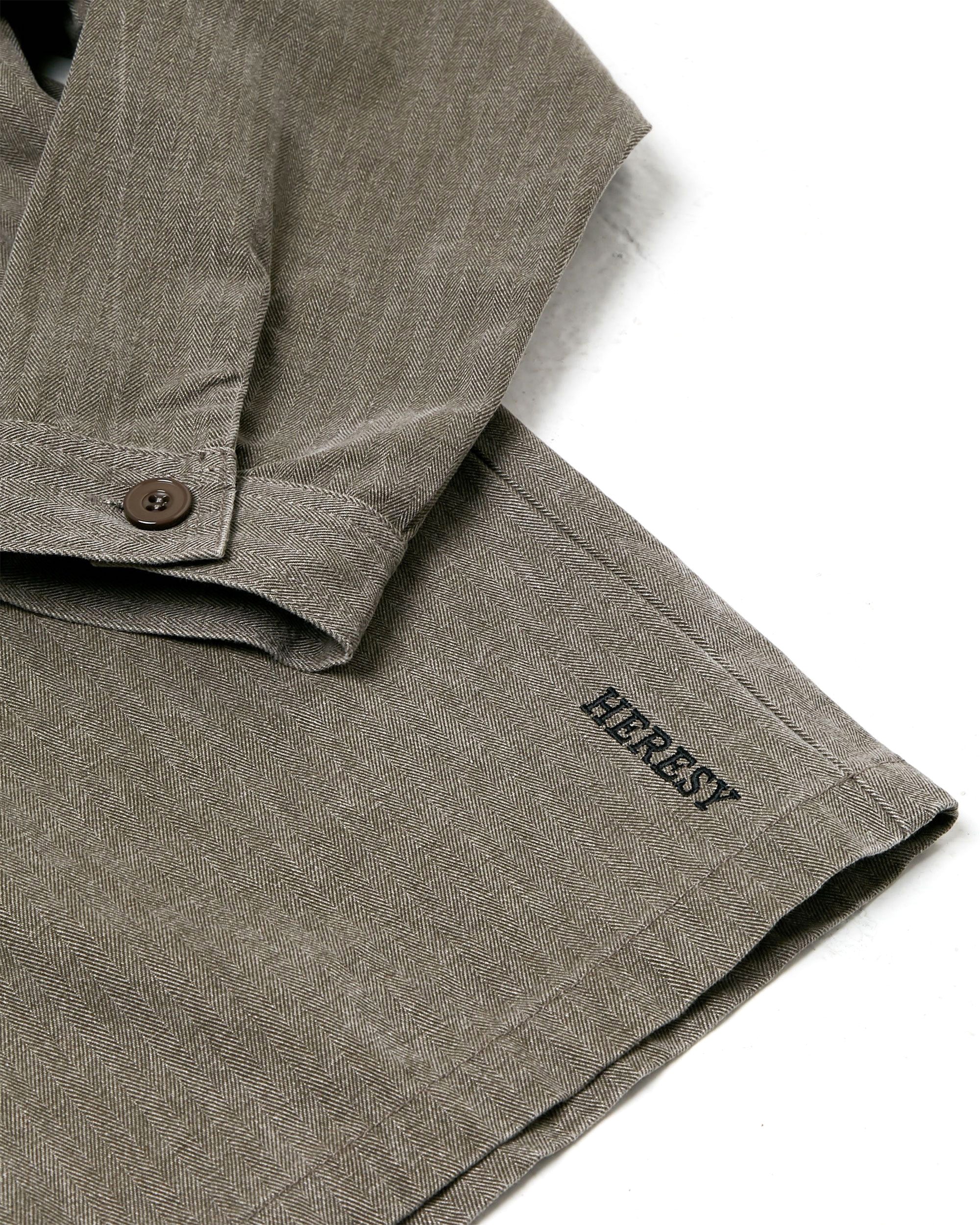 Bone Overshirt - Grey