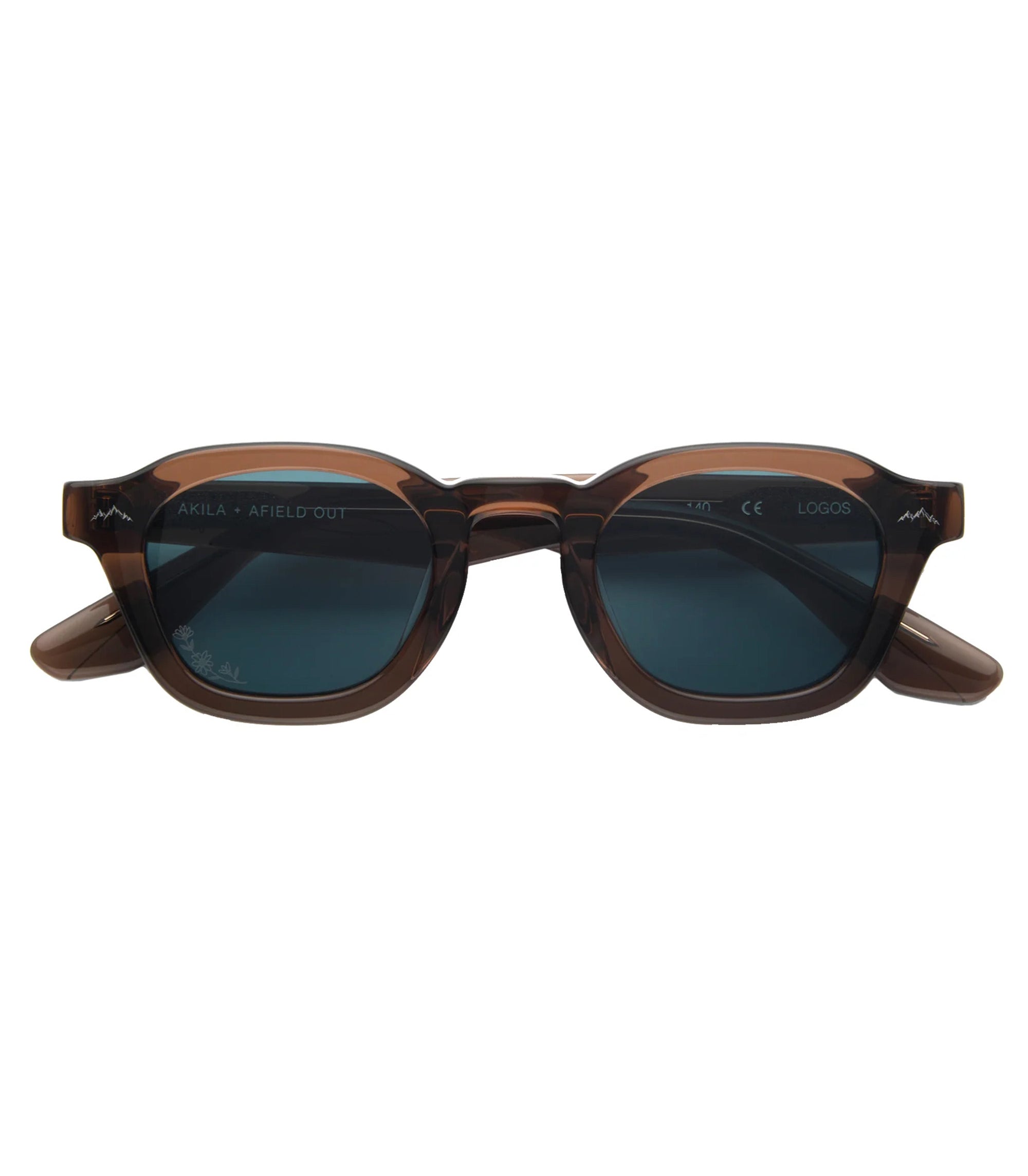 AKILA Logos Sunglasses - Brown