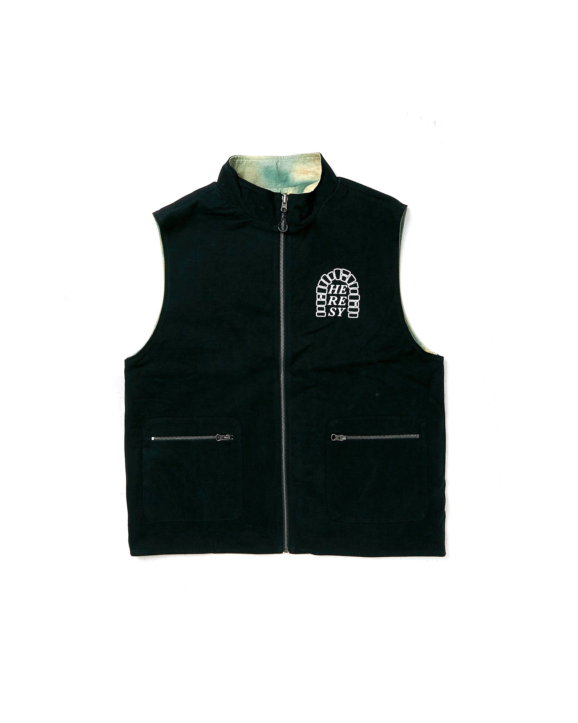 Brush Camo Vest - Camo/Black