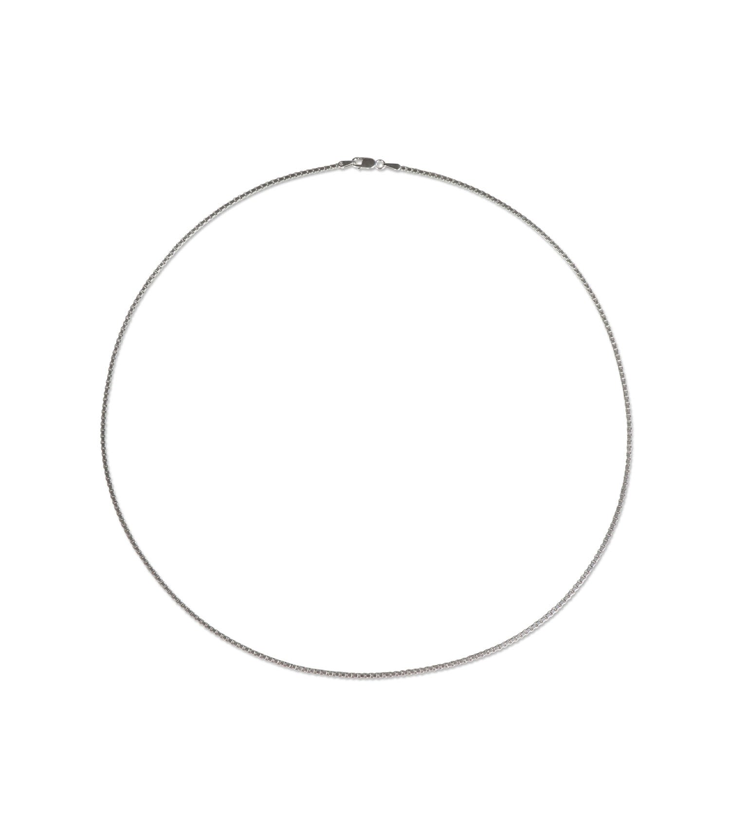 Box Chain Necklace - 925 Sterling Silver