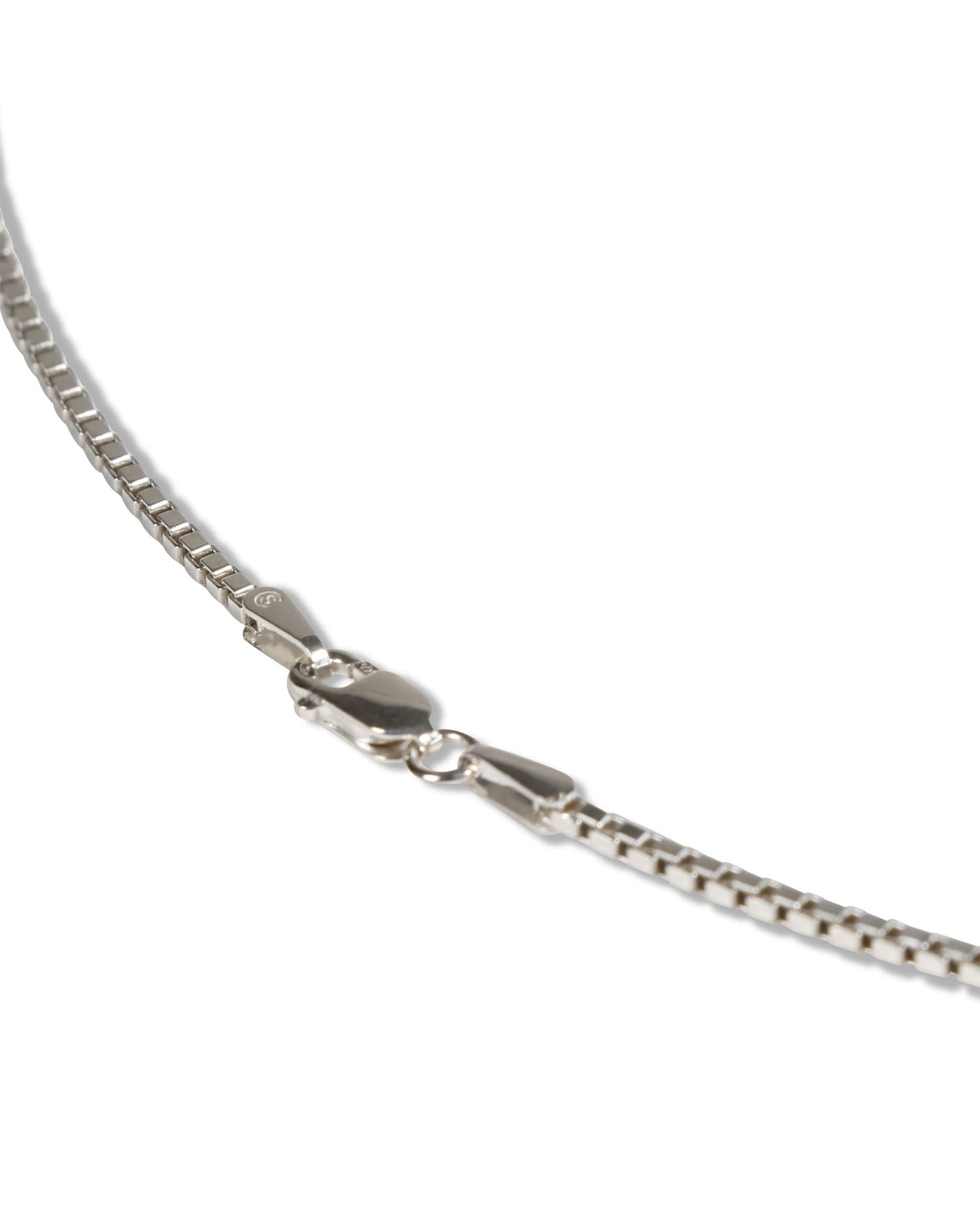 Box Chain Necklace - 925 Sterling Silver