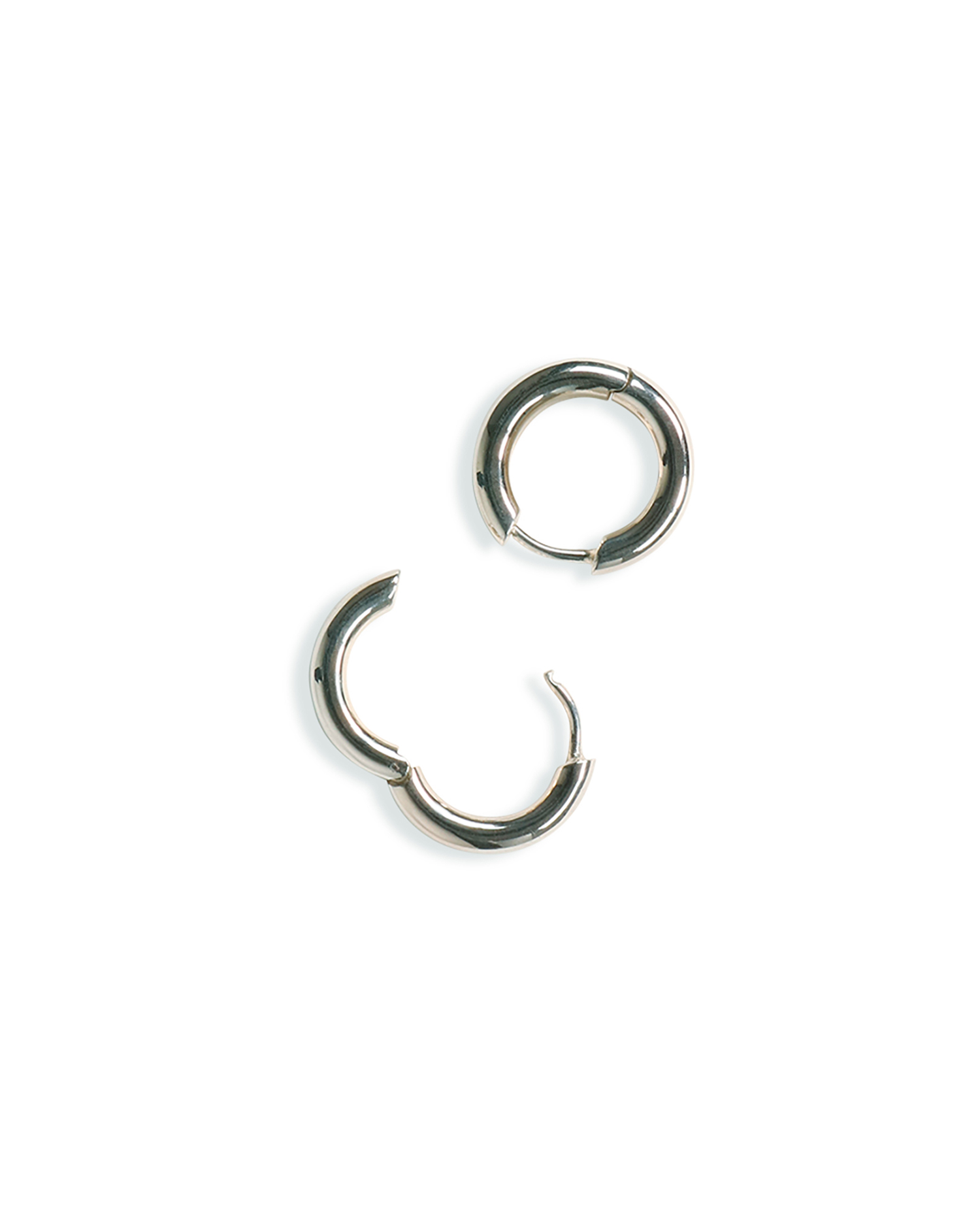 Split Earring - 925 Sterling Silver