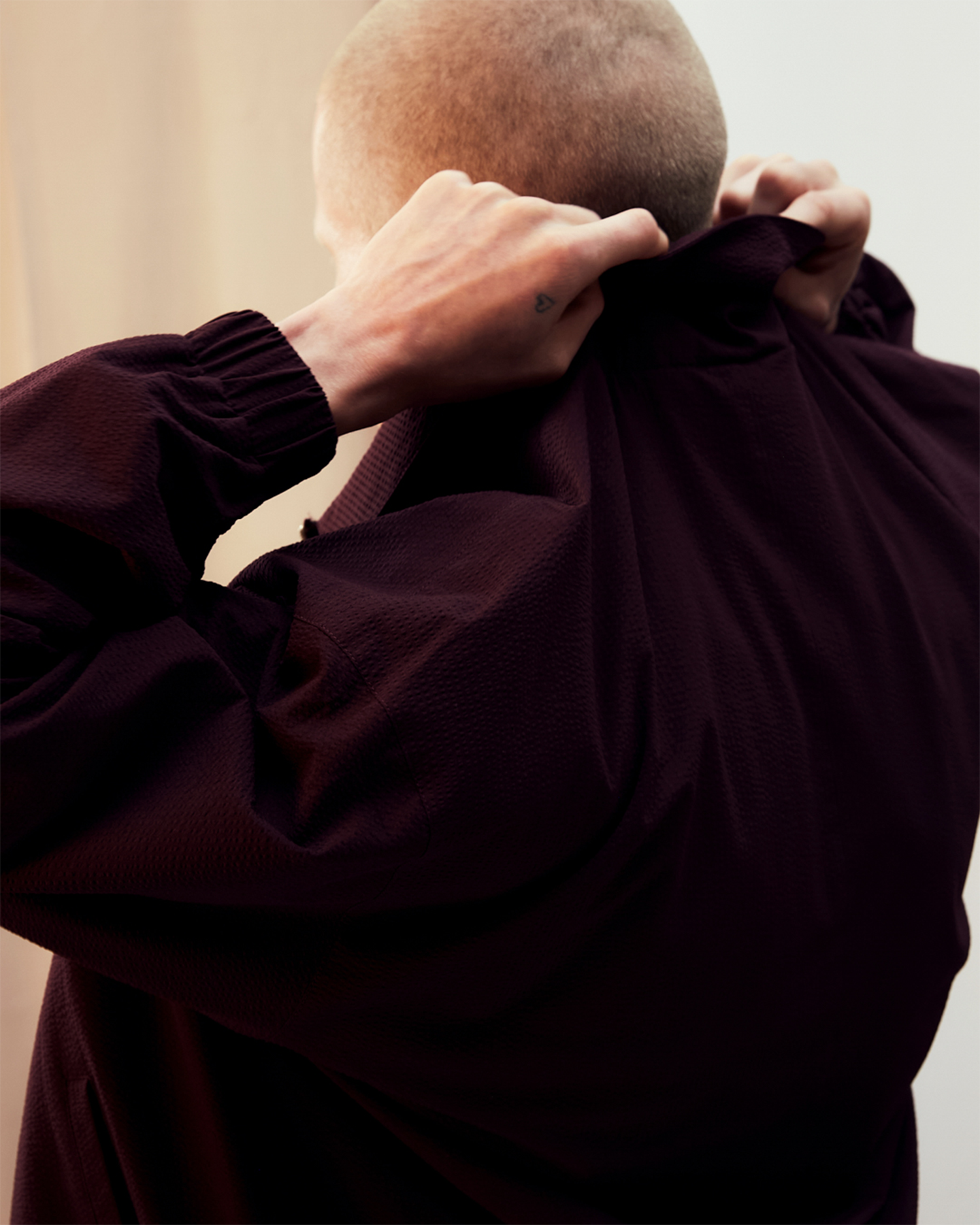 Charles Harrington Jacket - Burgundy