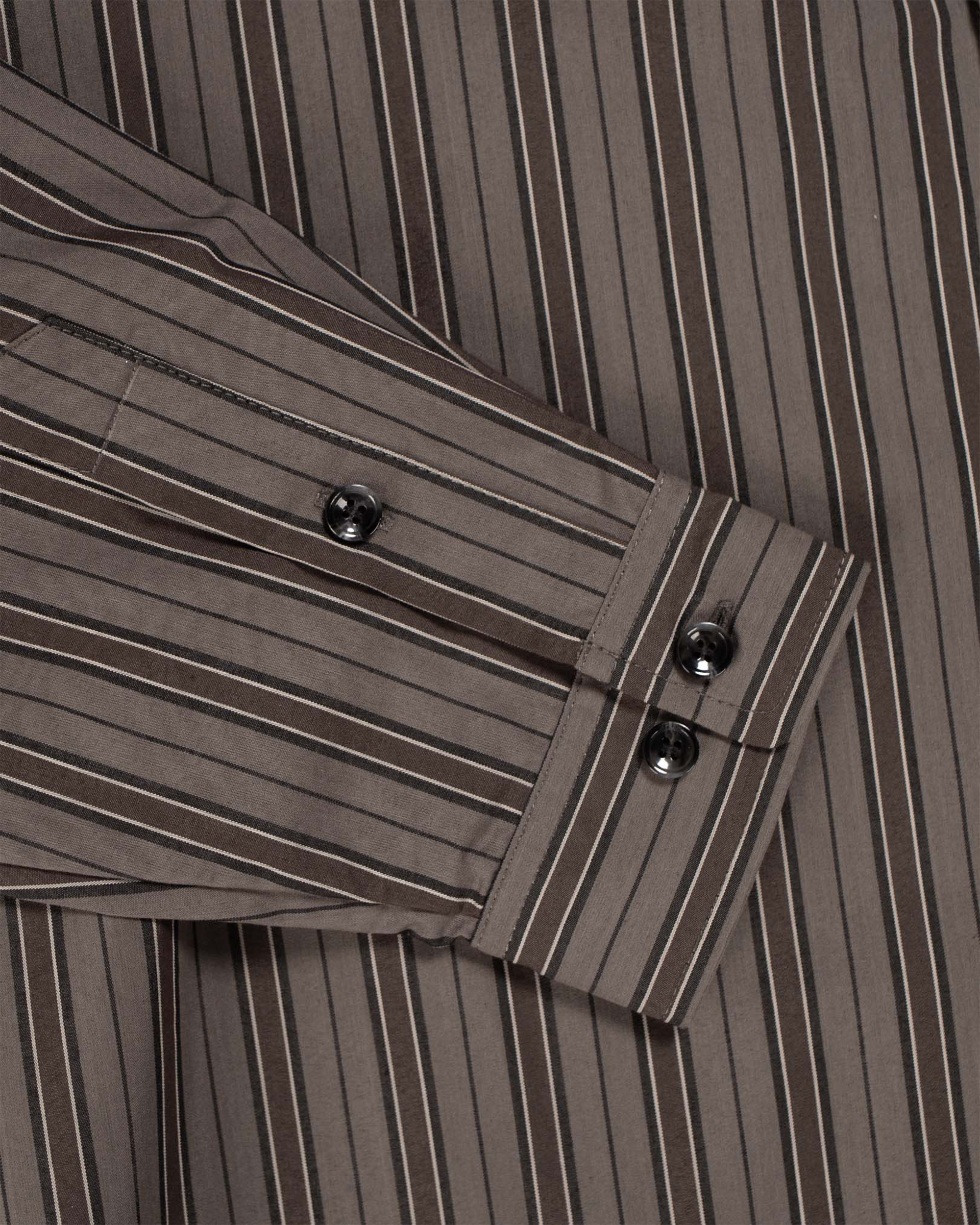 Kirwan Striped Shirt - Grey